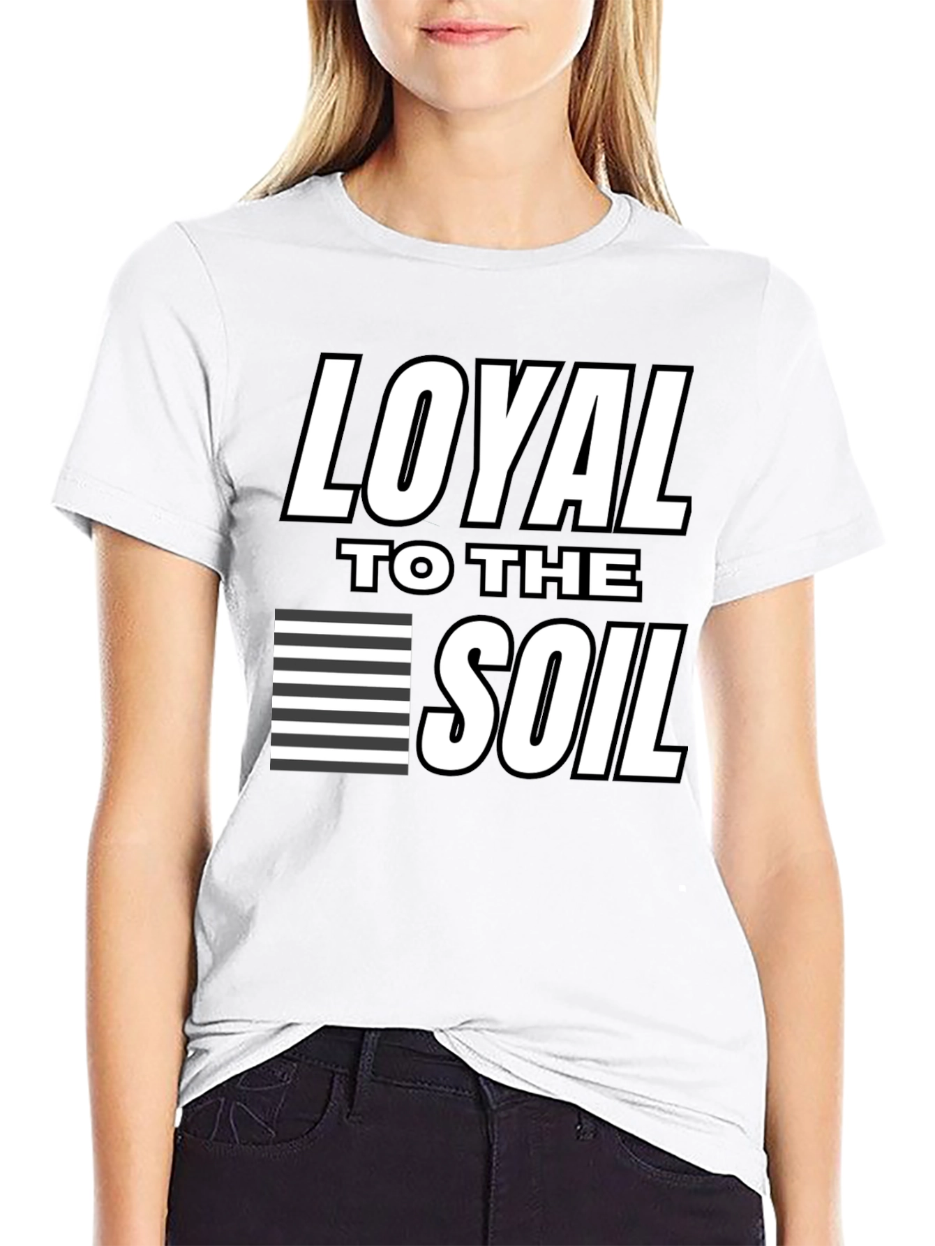 Loyal to the Soil Graphic Tee - Black