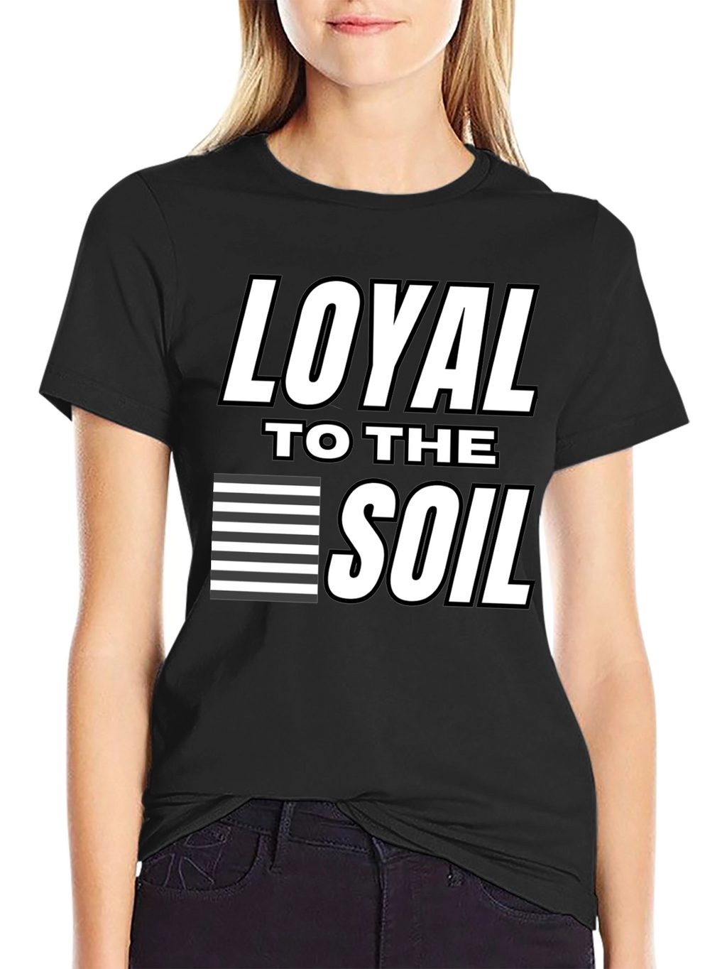 Loyal to the Soil Graphic Tee - Black