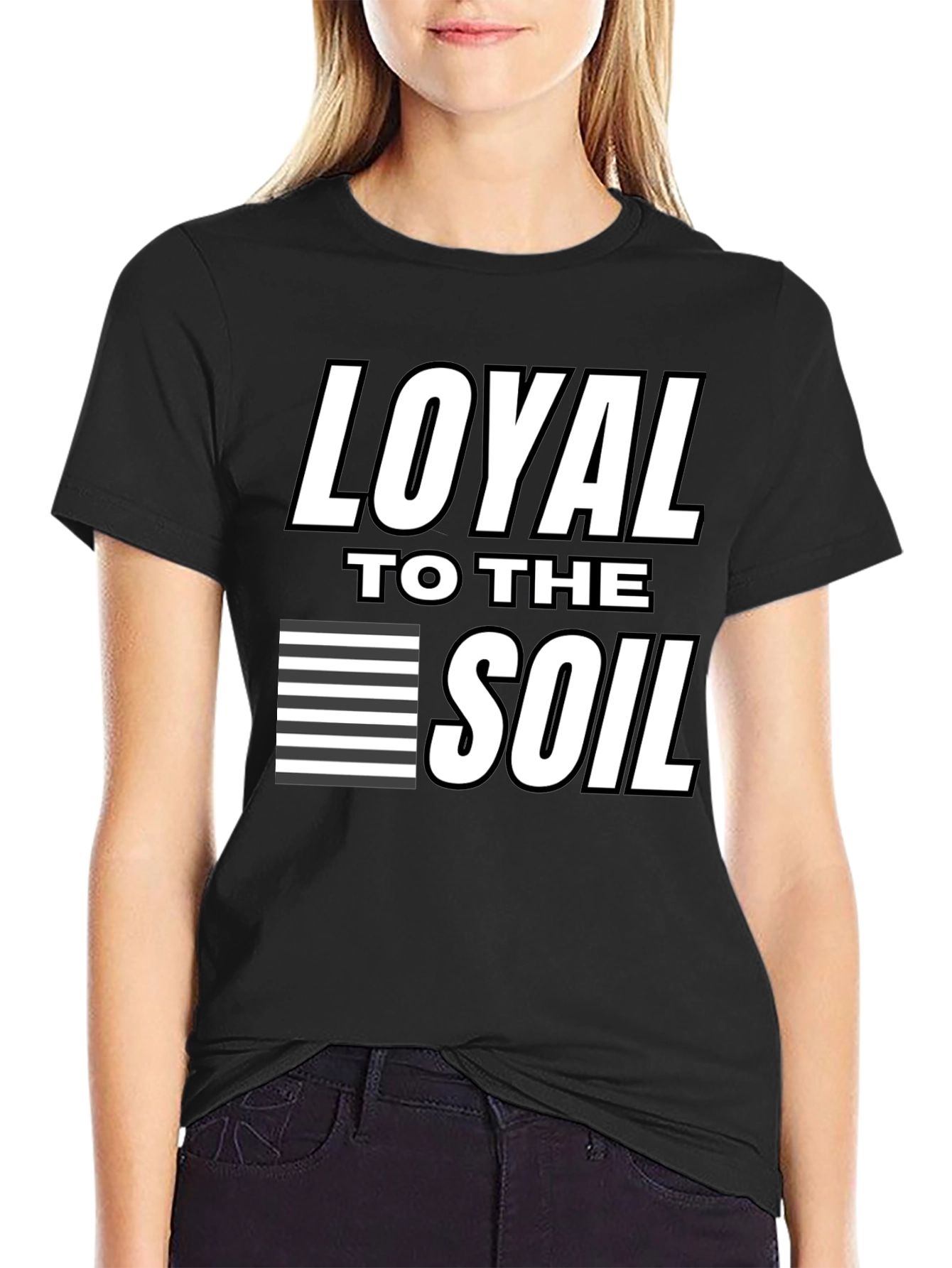 Loyal to the Soil Graphic Tee - Black