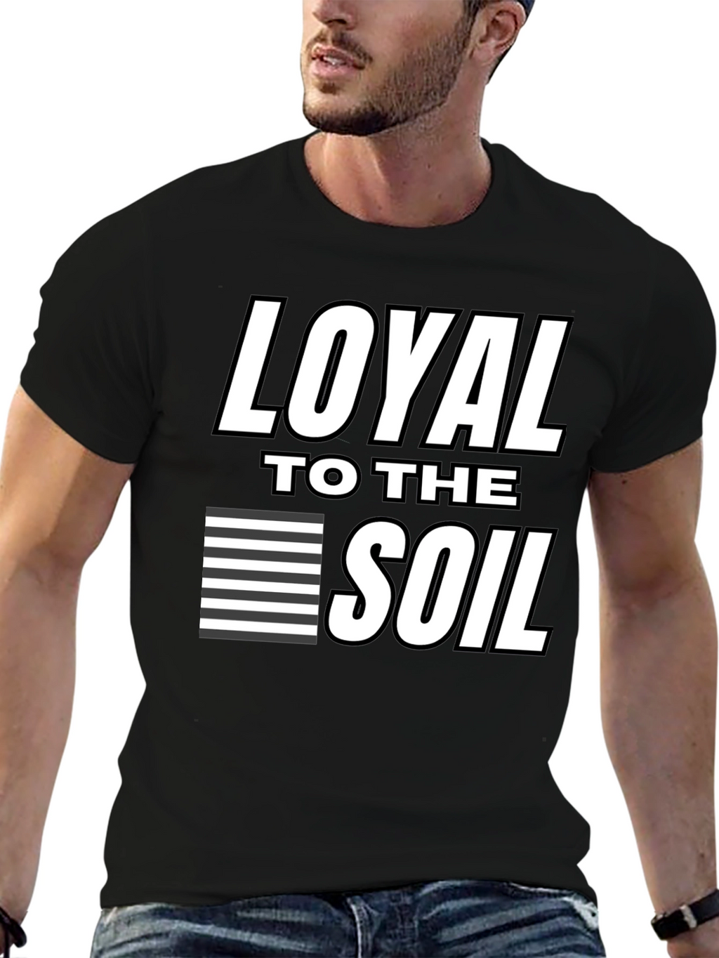 Loyal to the Soil Graphic Tee - Black