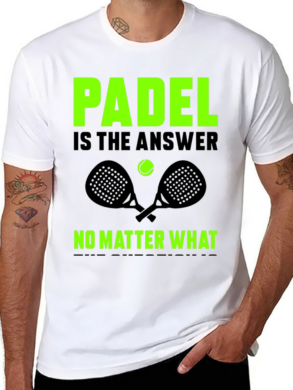 Padel is the Answer Graphic T-Shirt