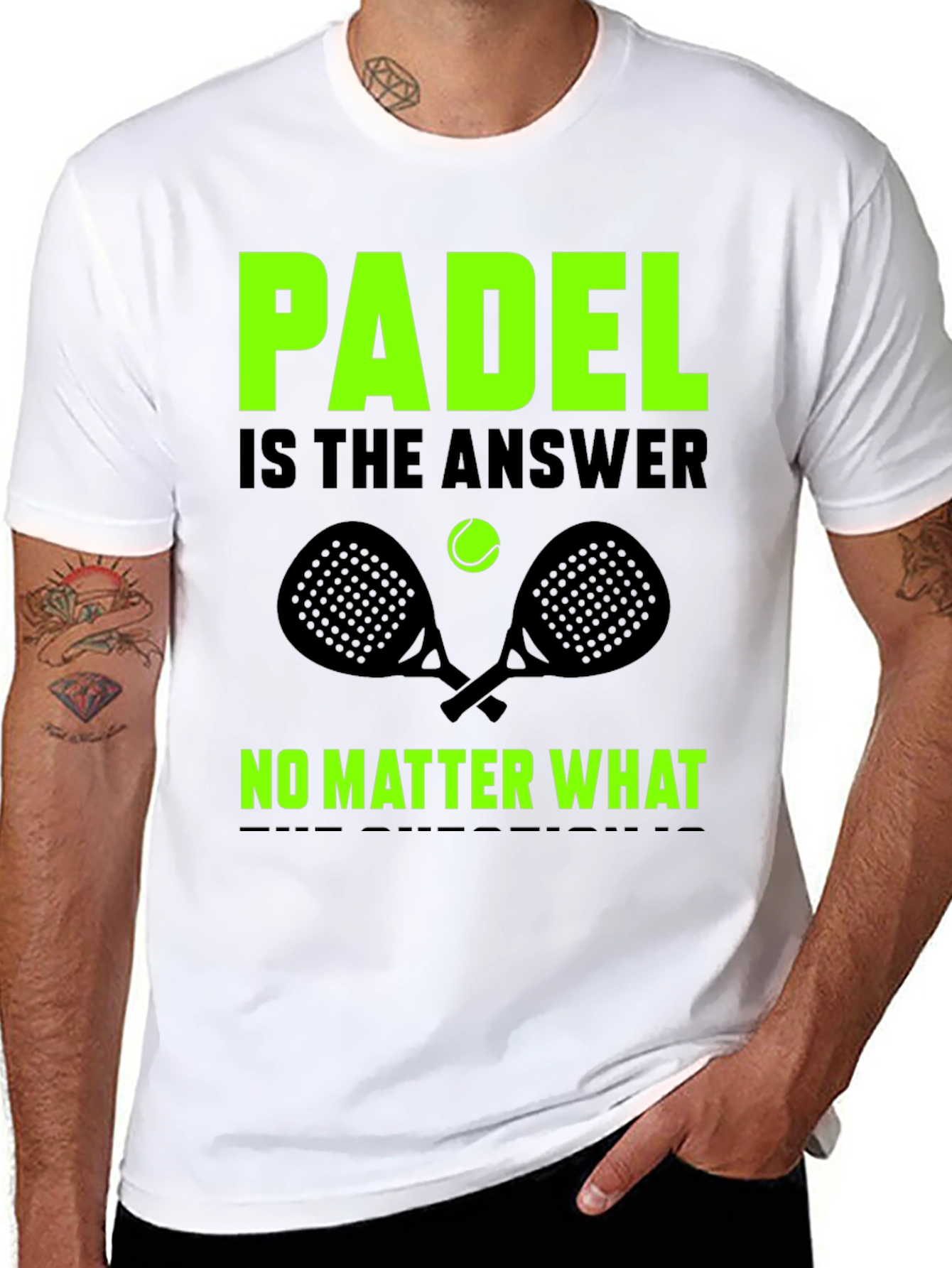 Padel is the Answer Graphic T-Shirt