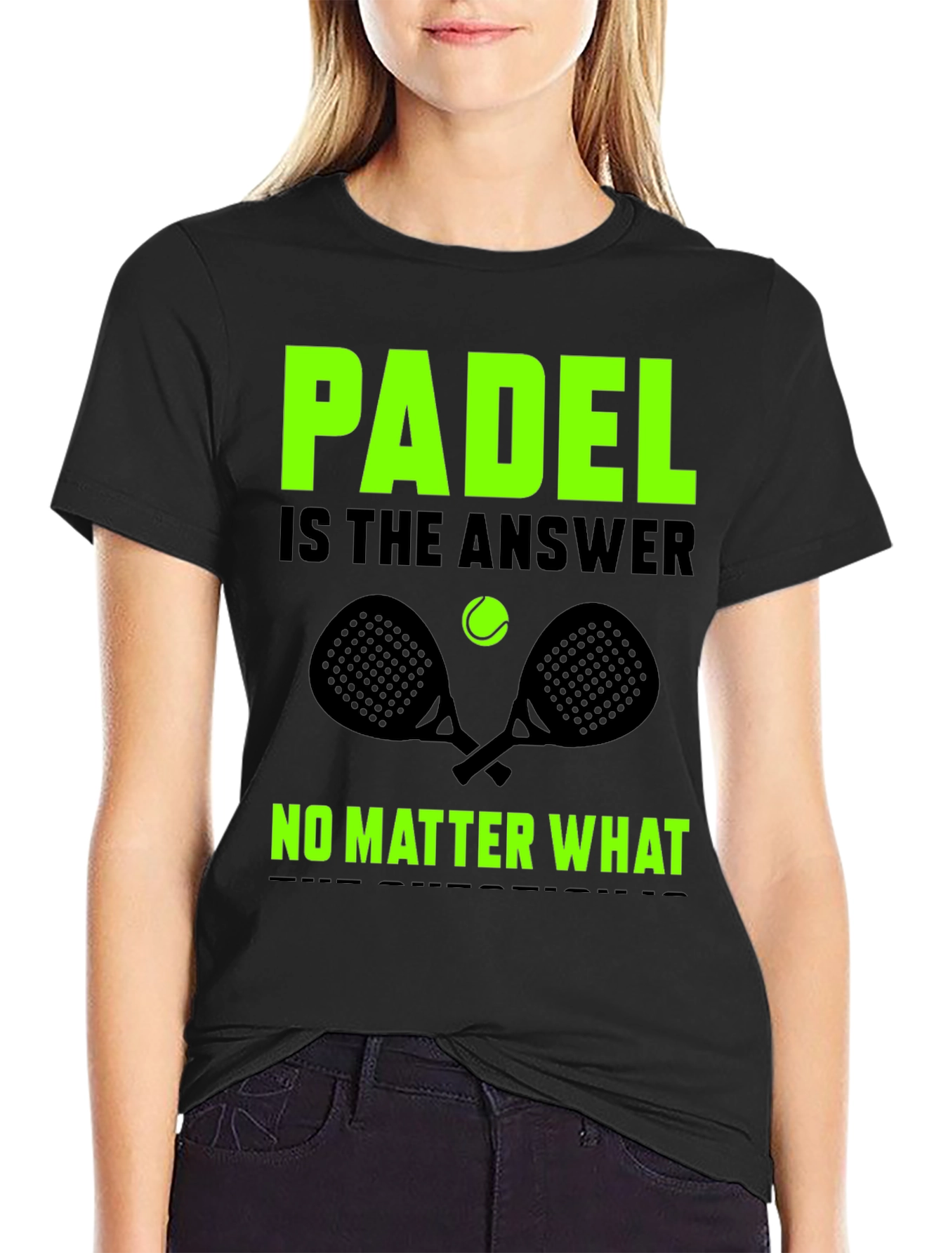 Padel is the Answer Graphic T-Shirt