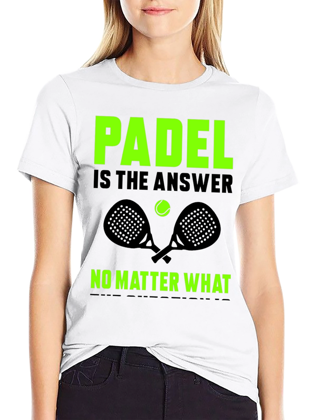 Padel is the Answer Graphic T-Shirt