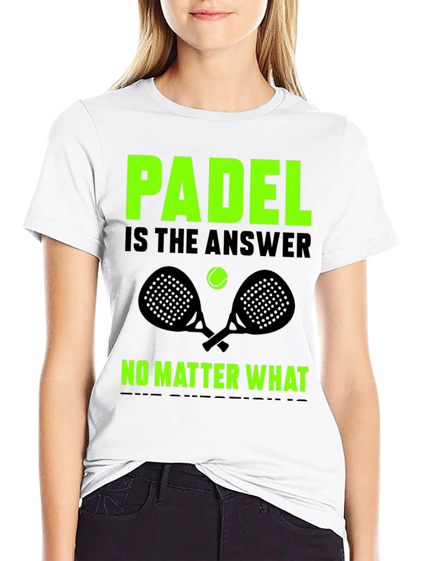 Padel is the Answer Graphic T-Shirt