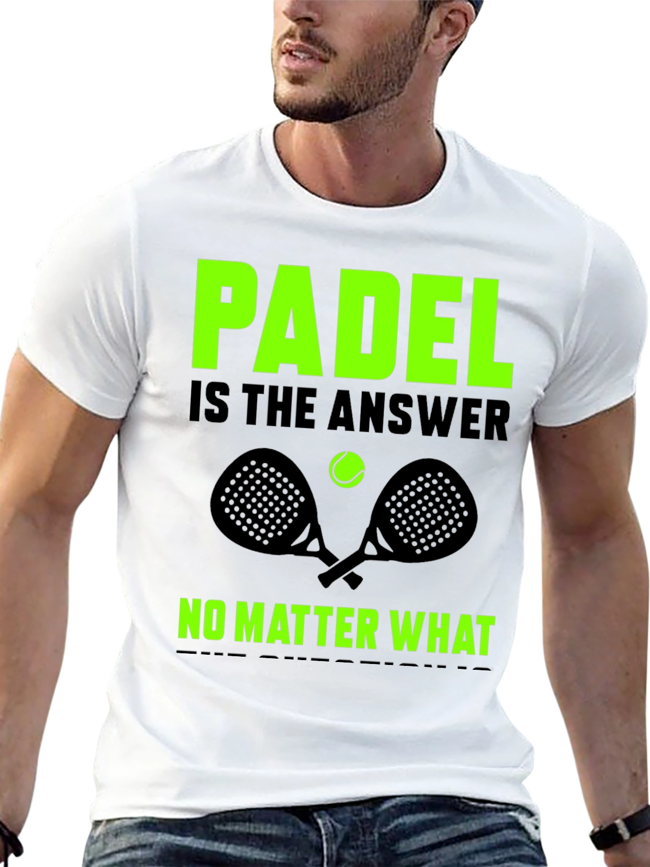 Padel is the Answer Graphic T-Shirt