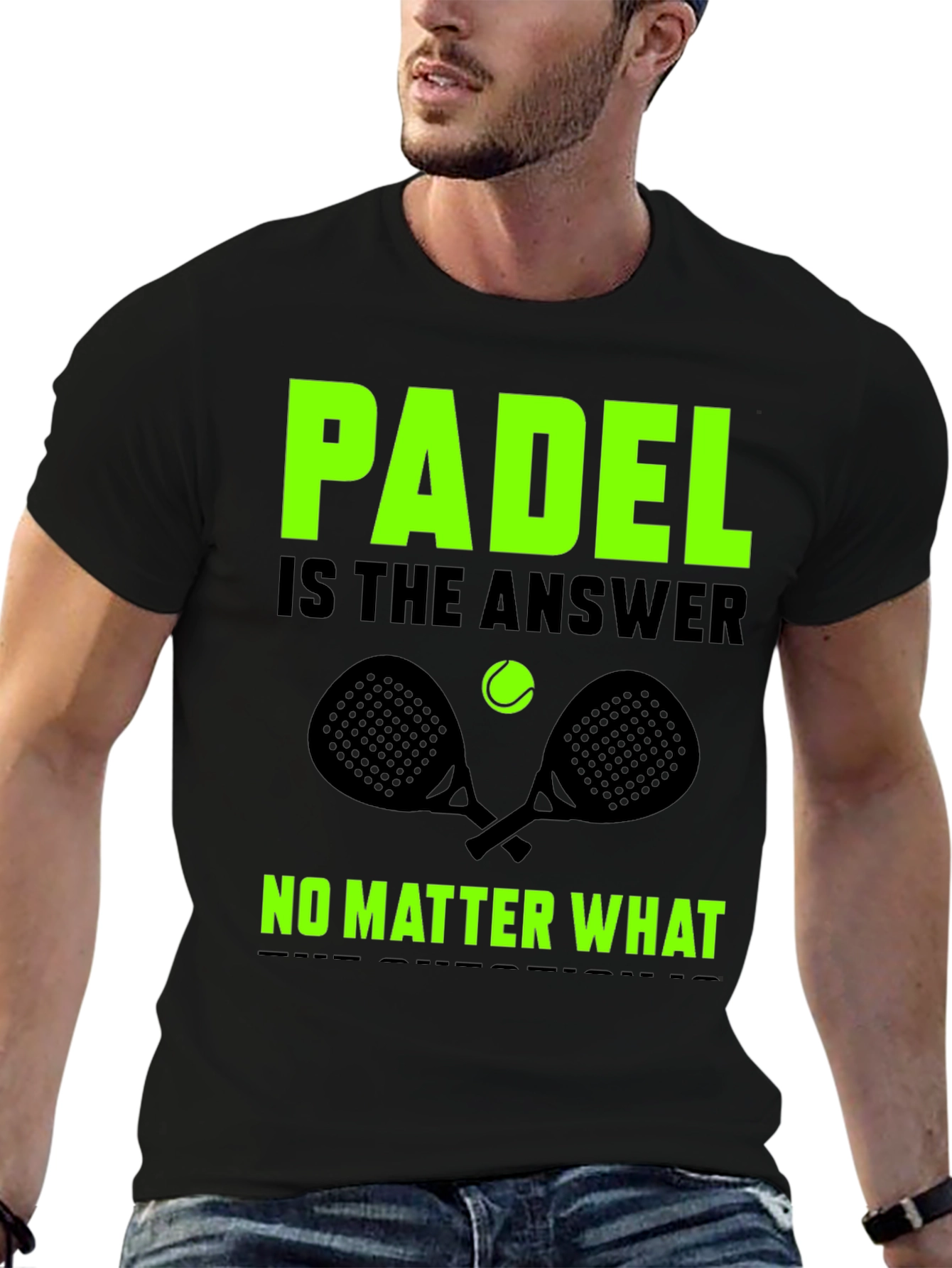 Padel is the Answer Graphic T-Shirt