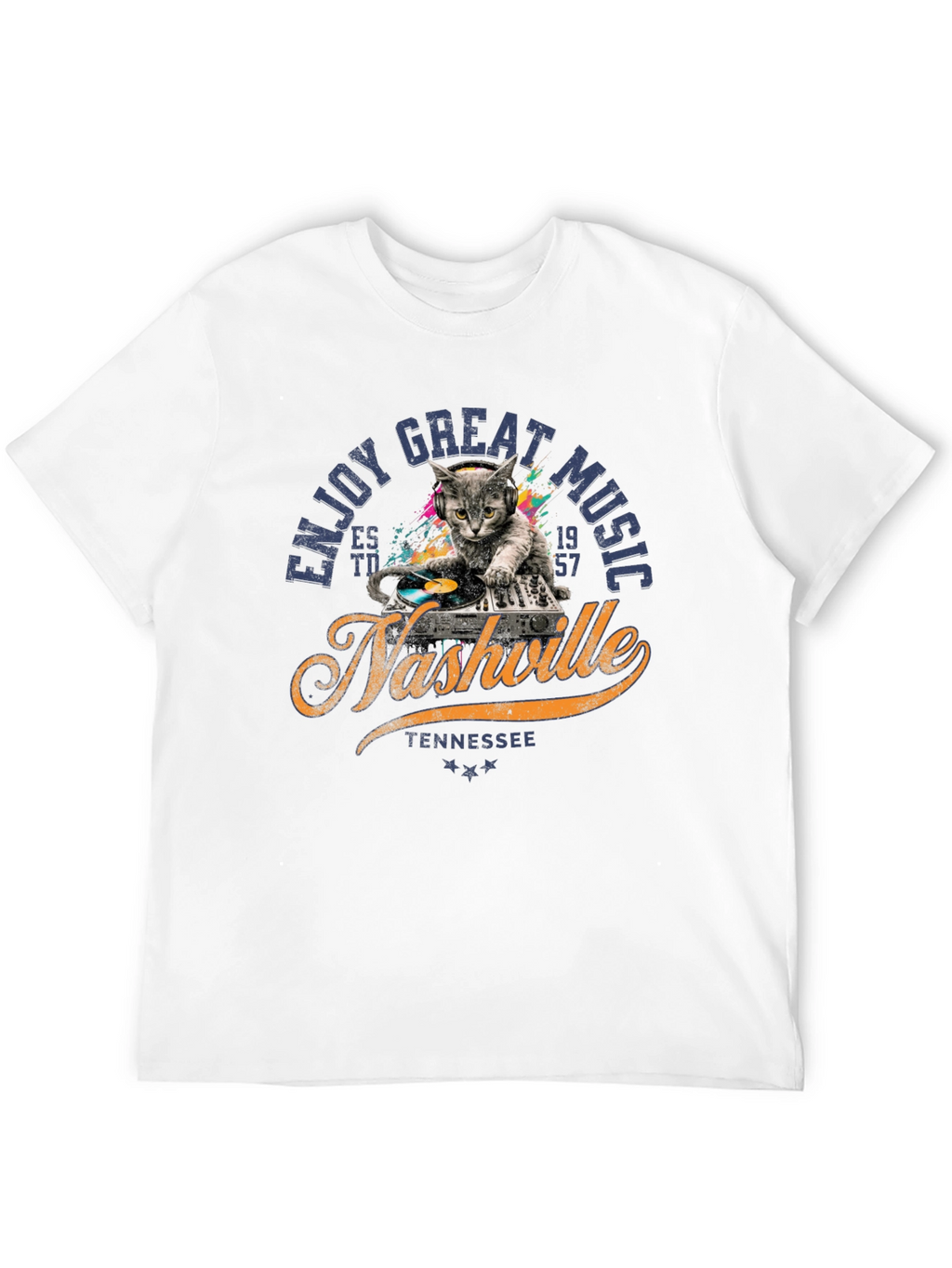 Nashville Cat DJ T-Shirt