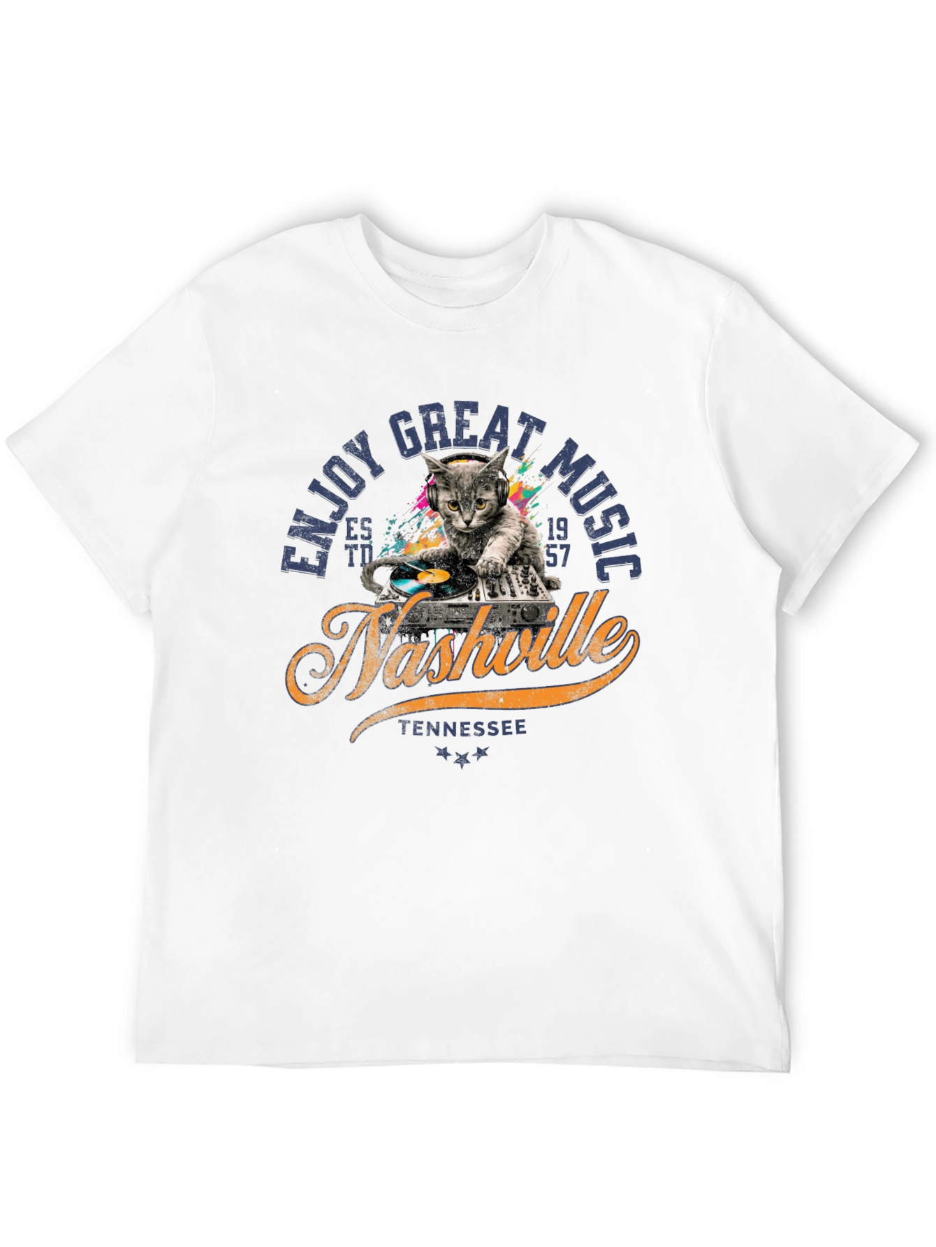 Nashville Cat DJ T-Shirt