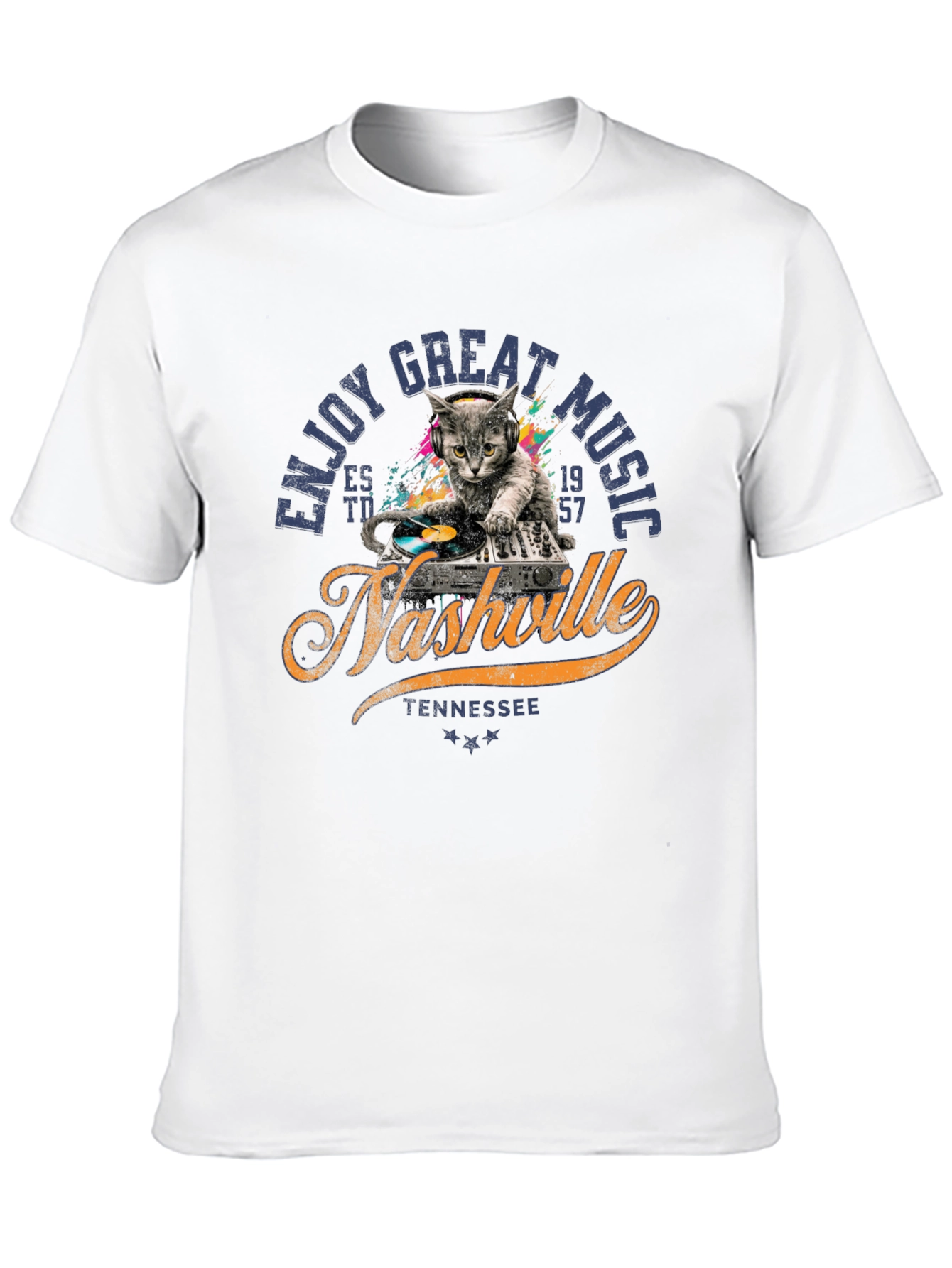 Nashville Cat DJ T-Shirt