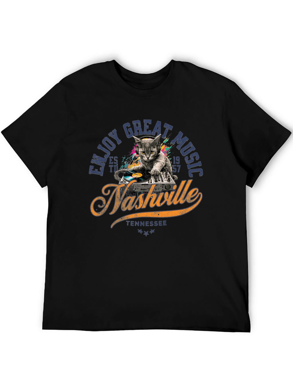 Nashville Cat DJ T-Shirt