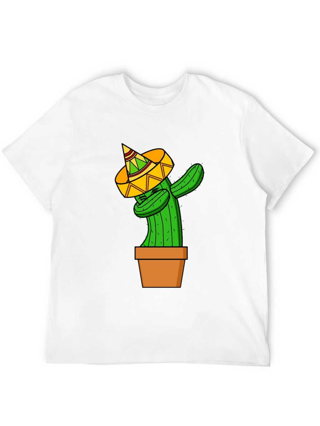 Dabbing Cactus T-Shirt - Funny Graphic Tee
