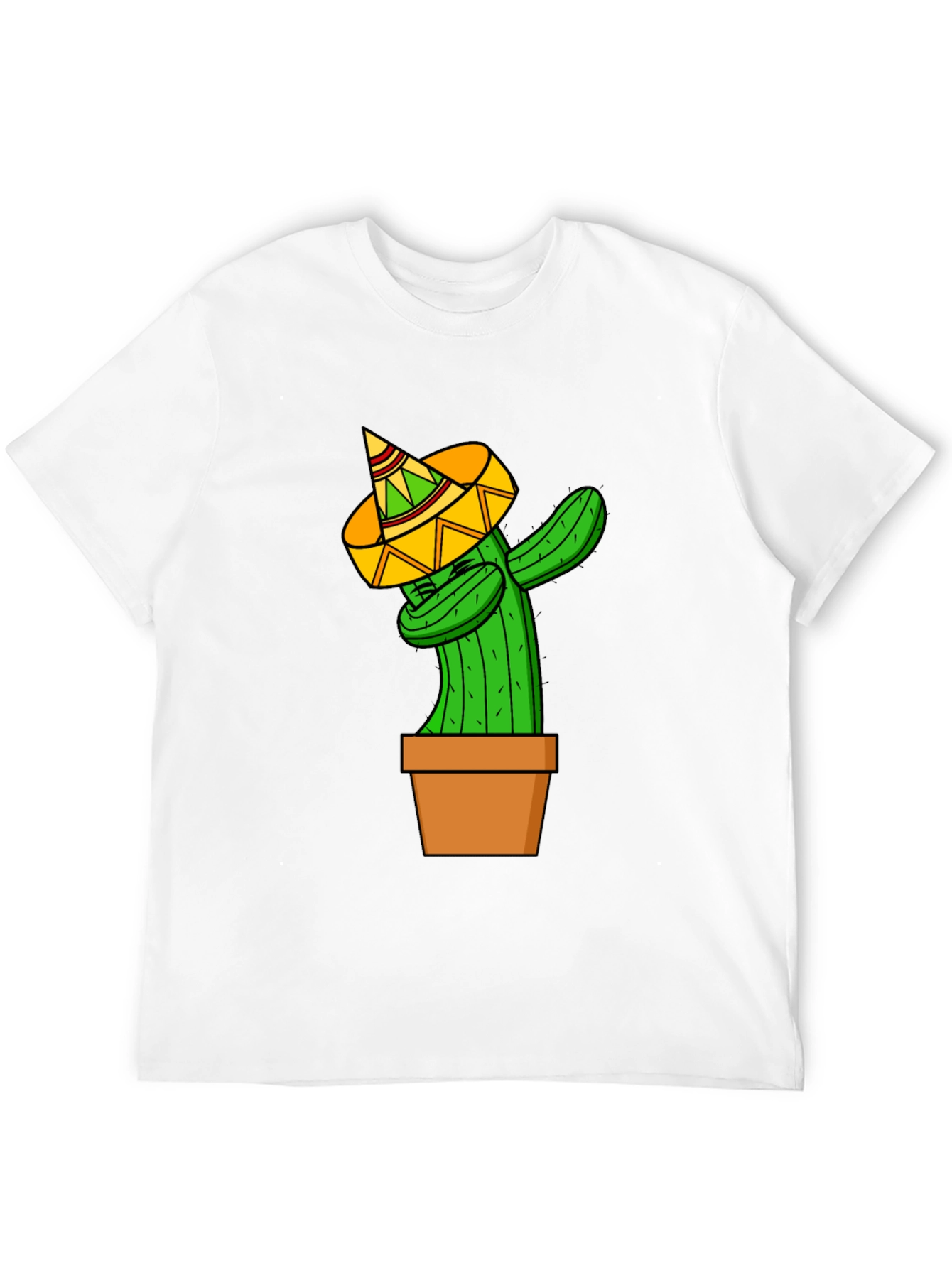 Dabbing Cactus T-Shirt - Funny Graphic Tee