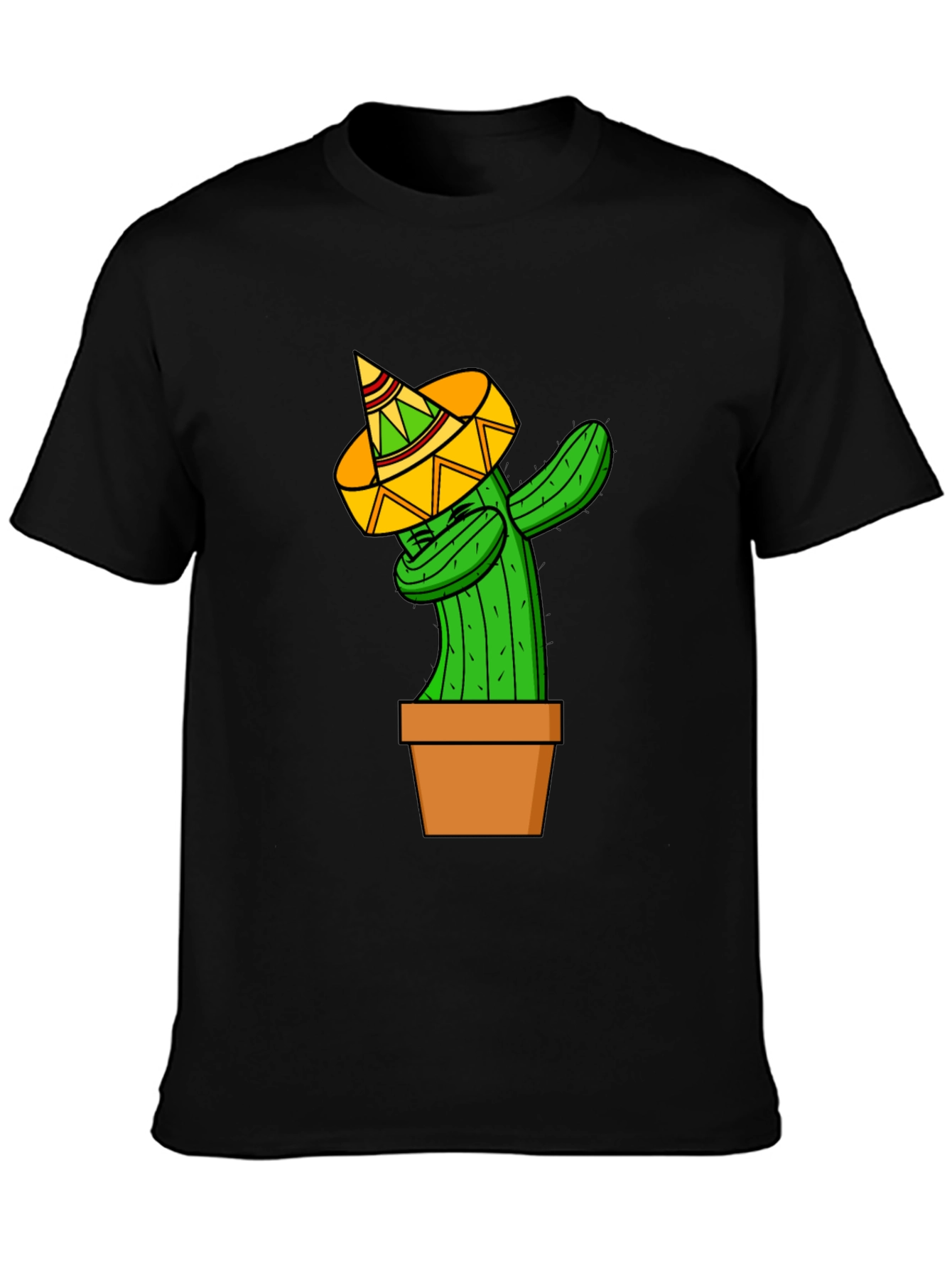Dabbing Cactus T-Shirt - Funny Graphic Tee