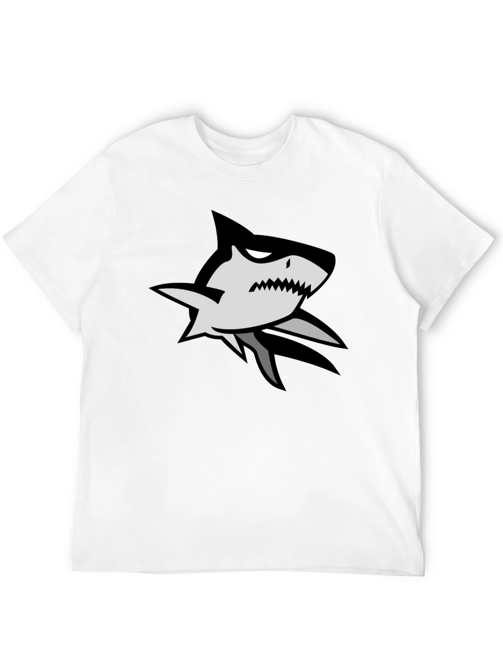 Shark Graphic Black T-Shirt