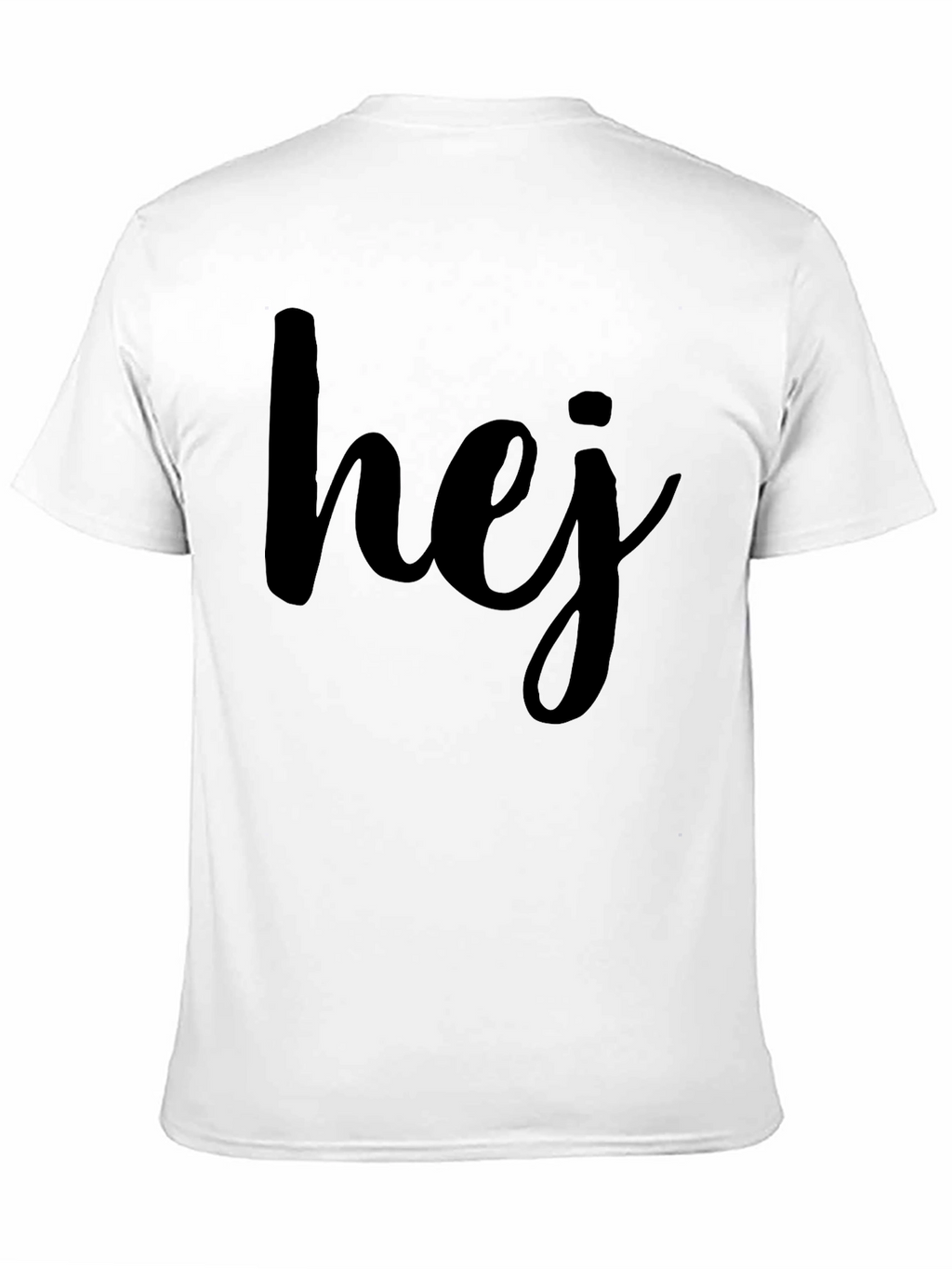 Hej Graphic T-Shirt - Casual Scandinavian Style Tee