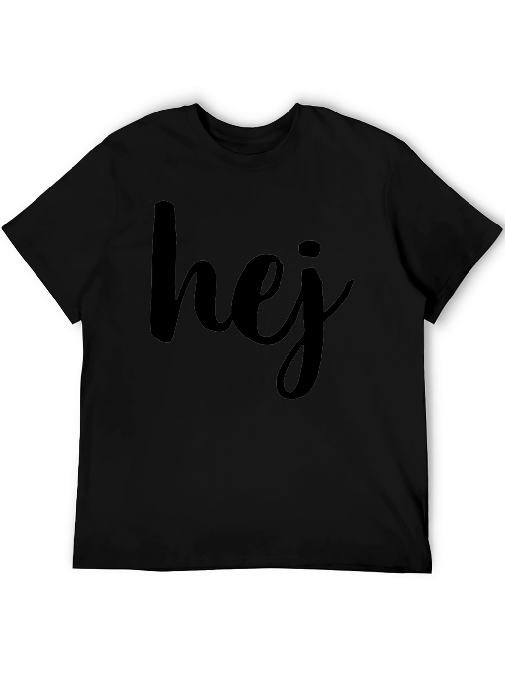 Hej Graphic T-Shirt - Casual Scandinavian Style Tee