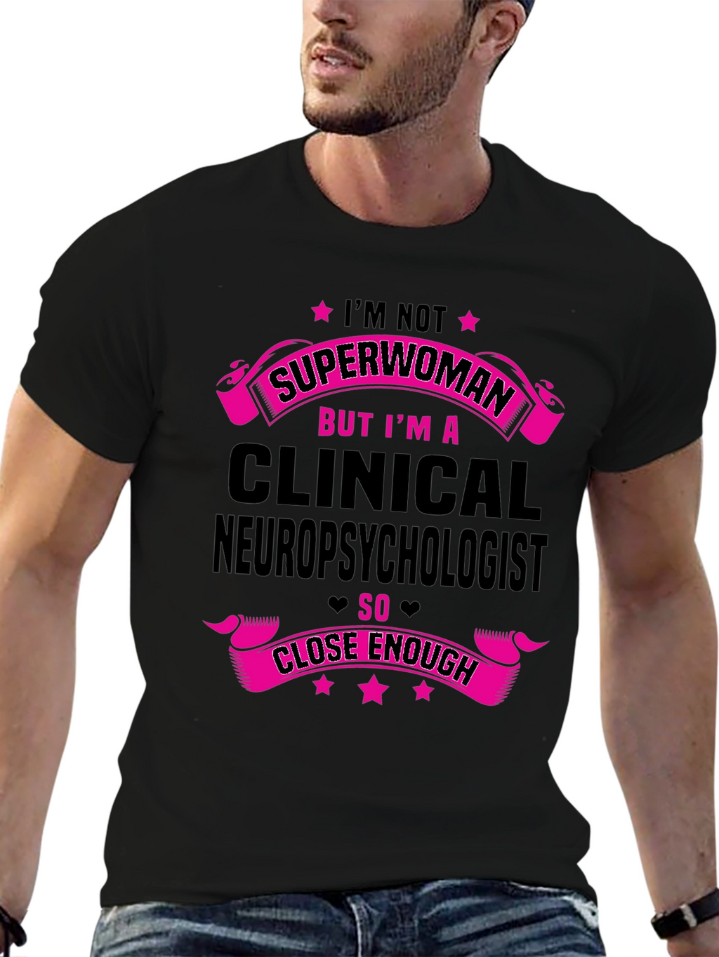 Clinical Neuropsychologist Superwoman T-Shirt