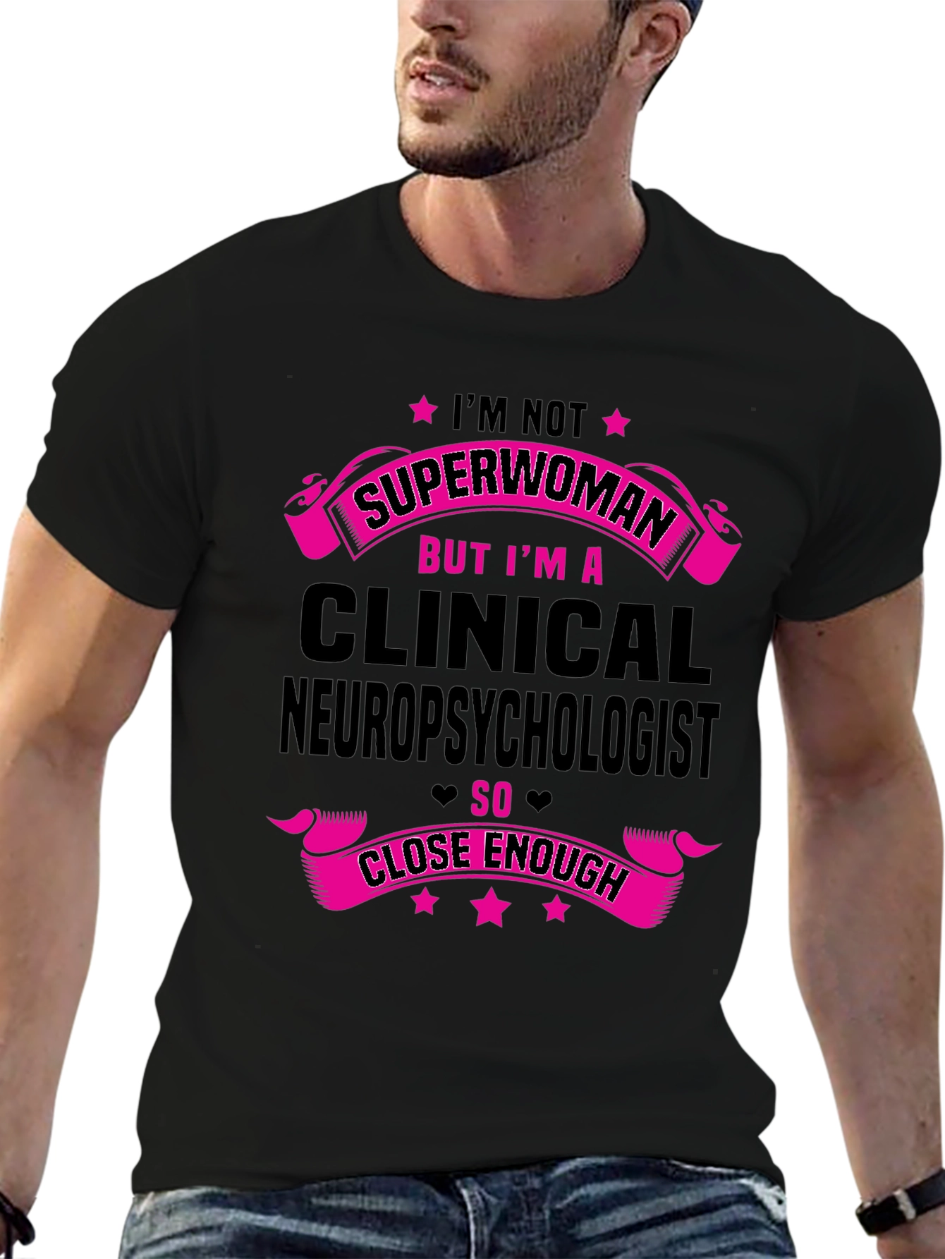 Clinical Neuropsychologist Superwoman T-Shirt