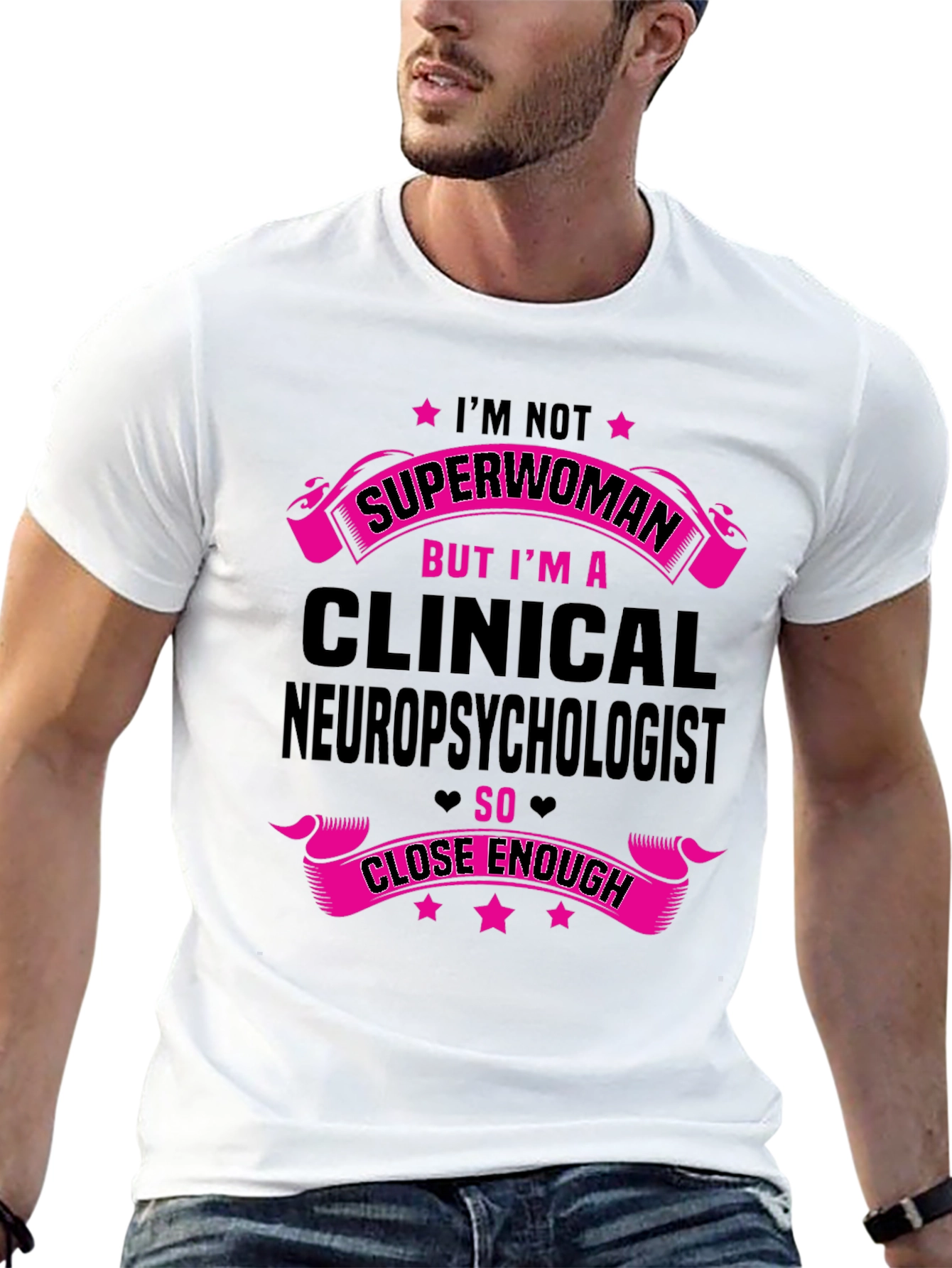 Clinical Neuropsychologist Superwoman T-Shirt