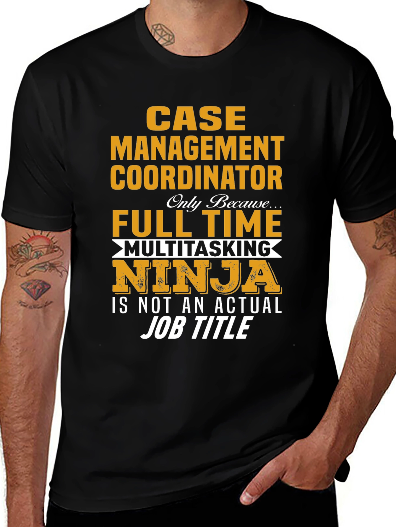 Case Management Coordinator Ninja T-Shirt