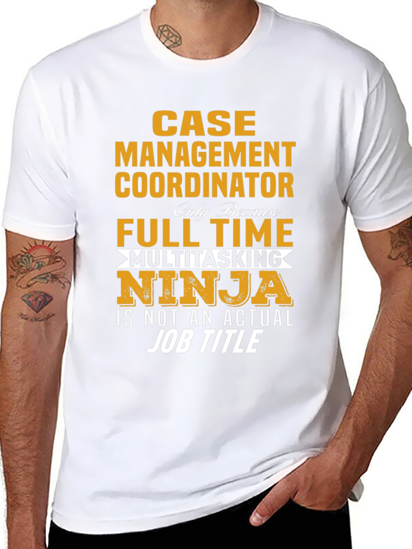 Case Management Coordinator Ninja T-Shirt