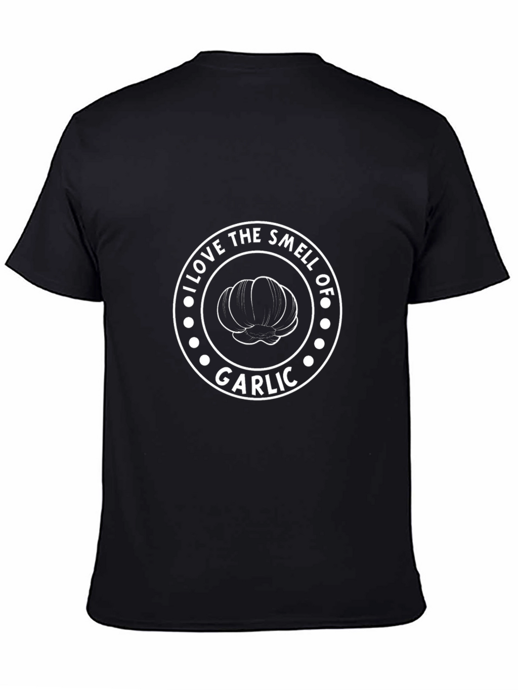 I Love Garlic T-Shirt - Novelty Foodie Tee