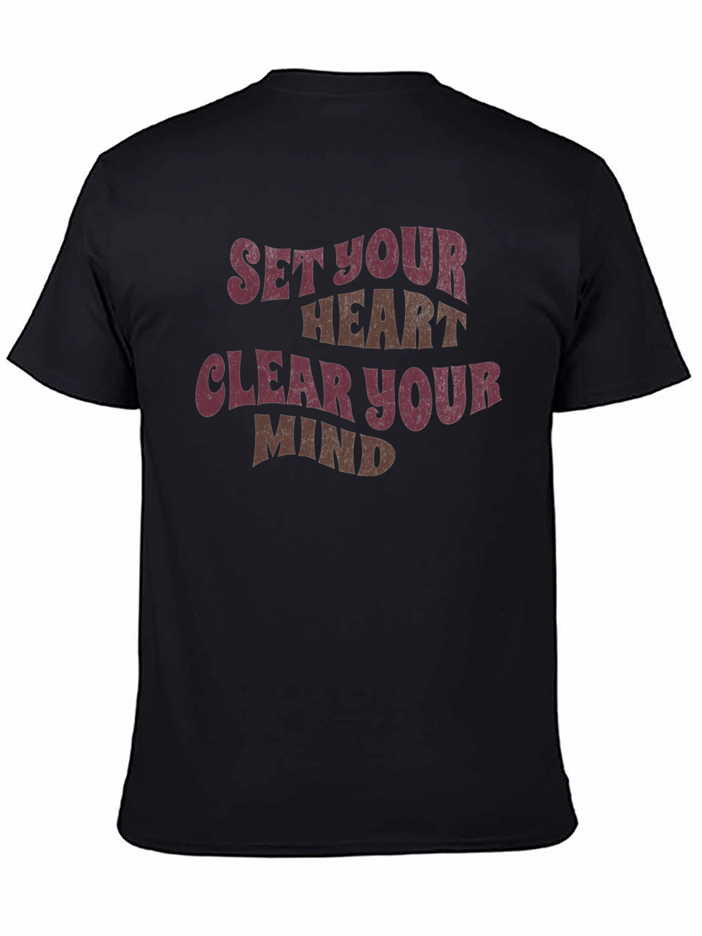 Set Your Heart Clear Your Mind Graphic Tee