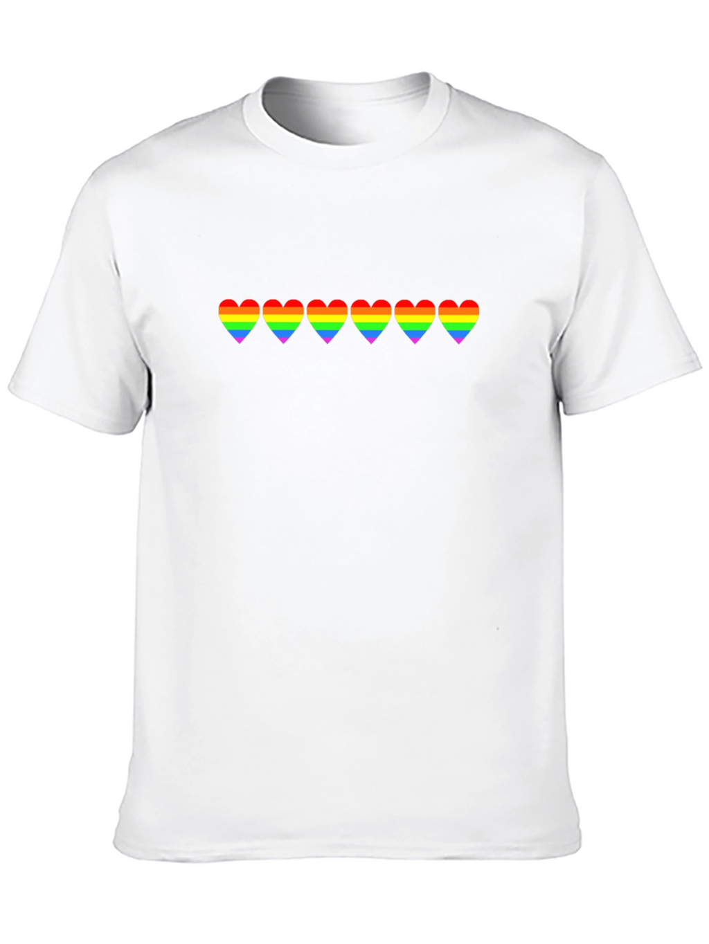Pride Heart T-Shirt - Black