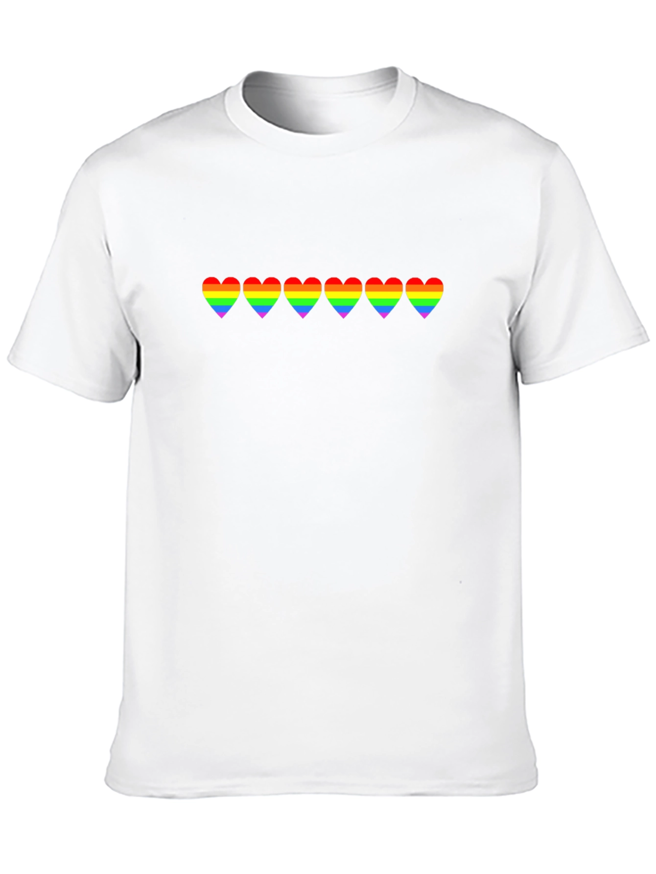 Pride Heart T-Shirt - Black
