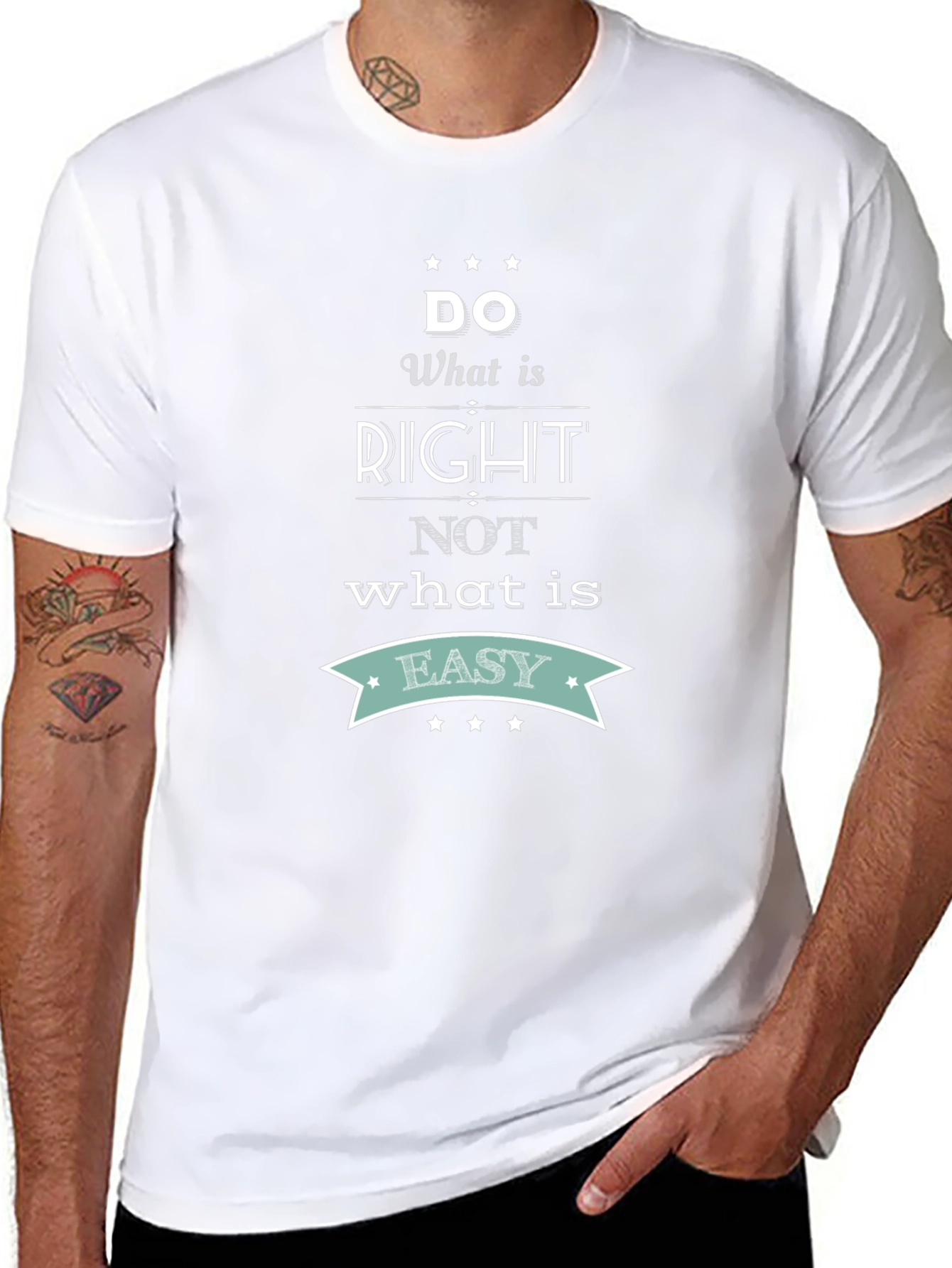Inspirational Quote T-Shirt - Do What is Right