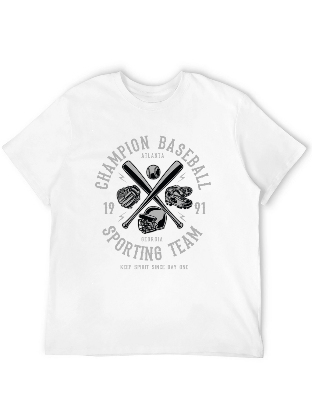 Champion Baseball Sporting Team Graphic T-Shirt