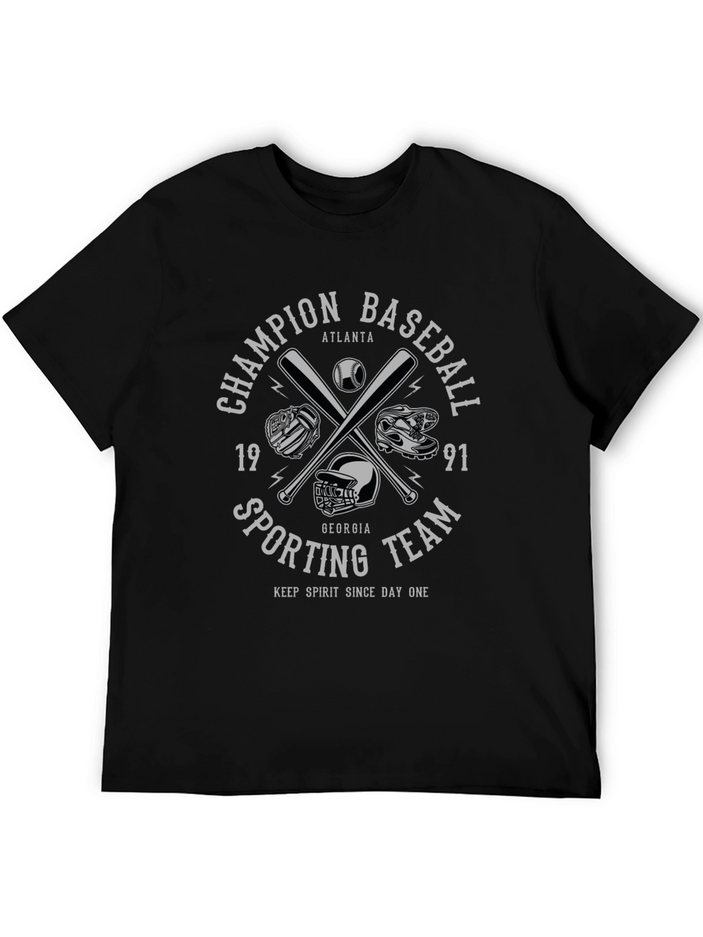 Champion Baseball Sporting Team Graphic T-Shirt
