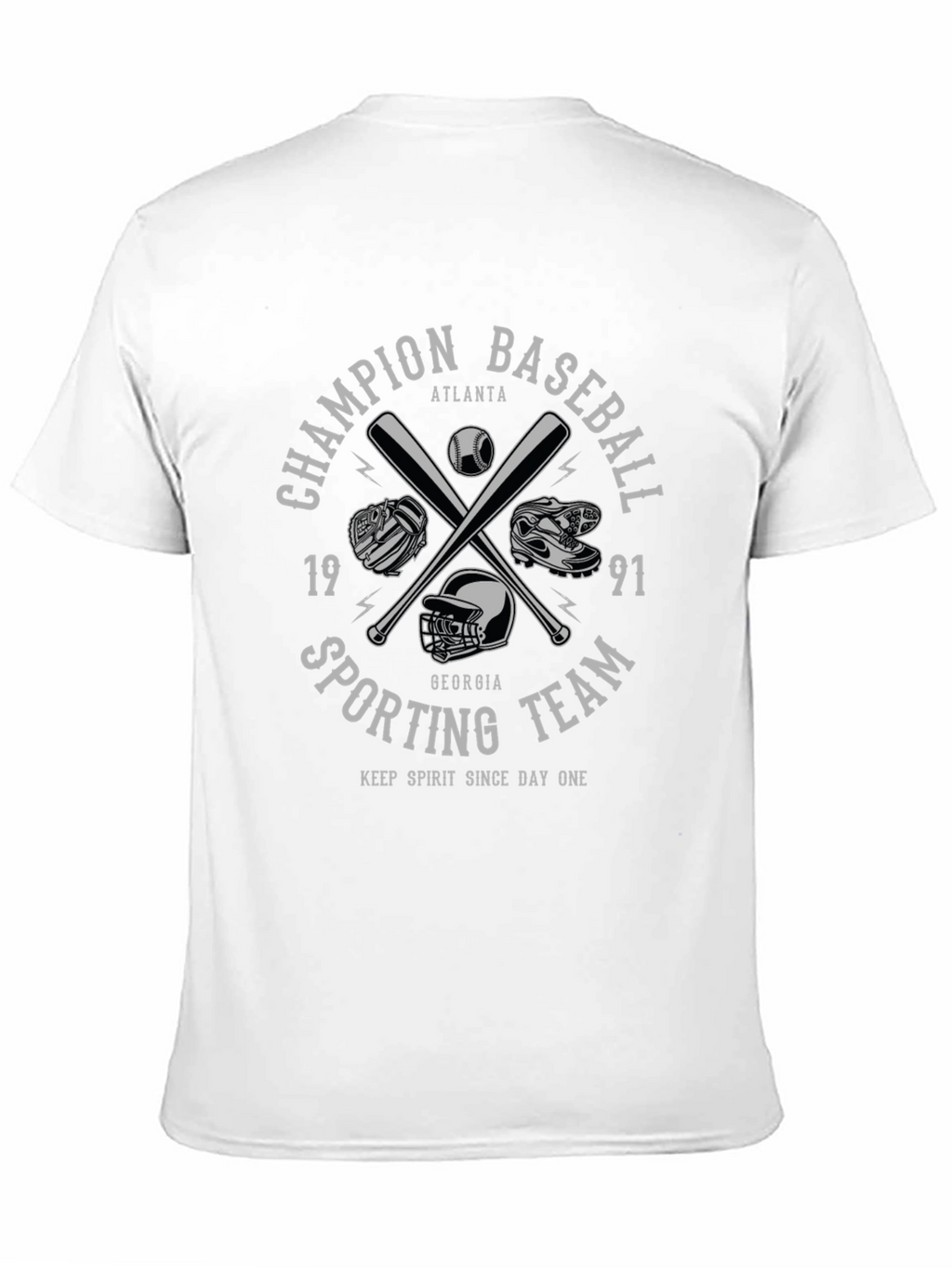Champion Baseball Sporting Team Graphic T-Shirt