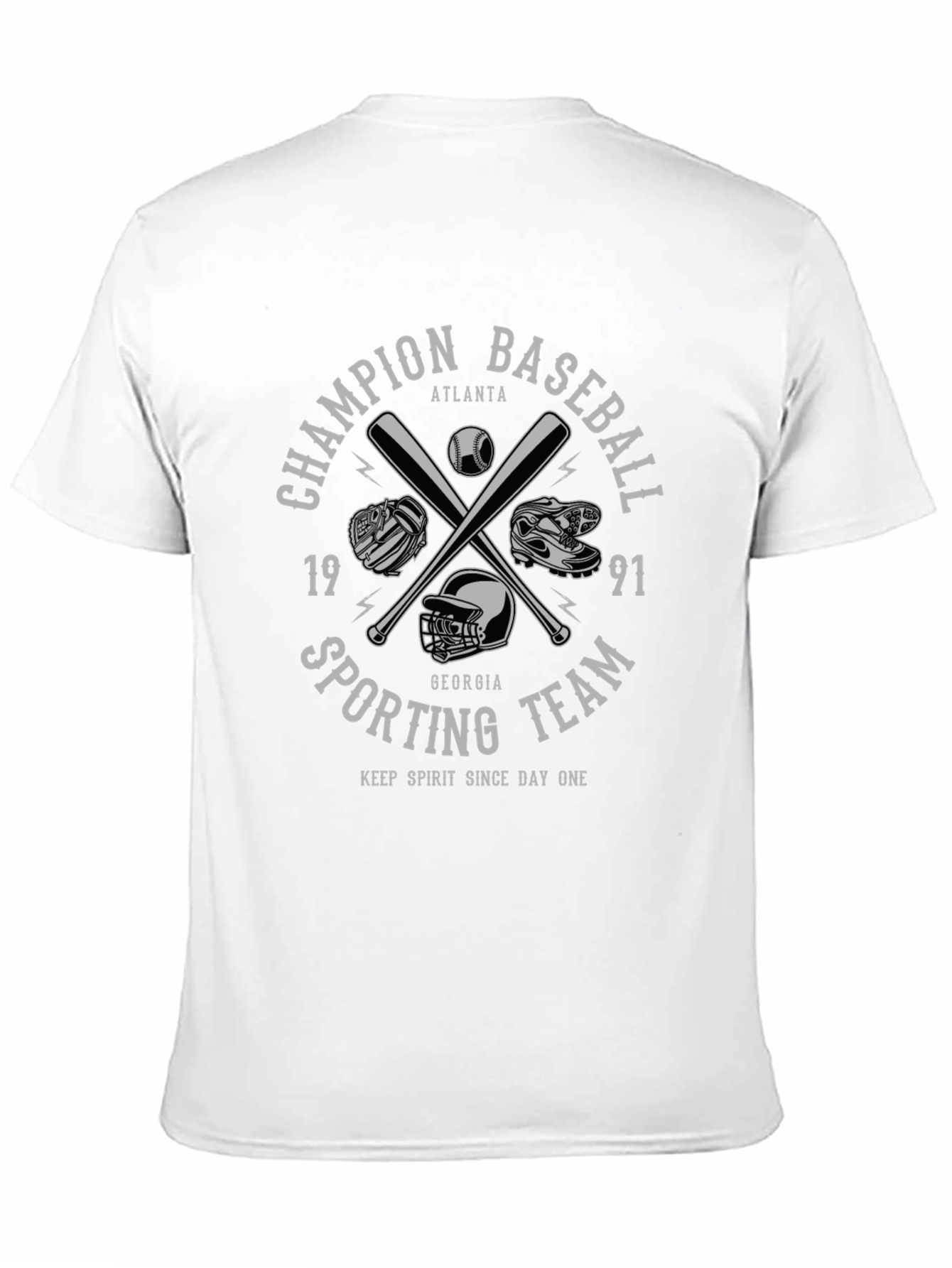 Champion Baseball Sporting Team Graphic T-Shirt