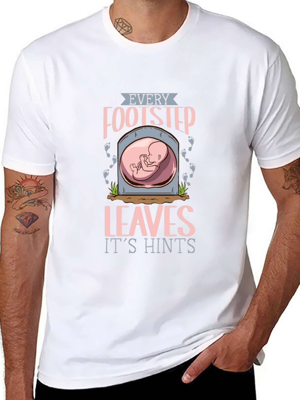 Every Footstep Leaves Its Hints T-Shirt