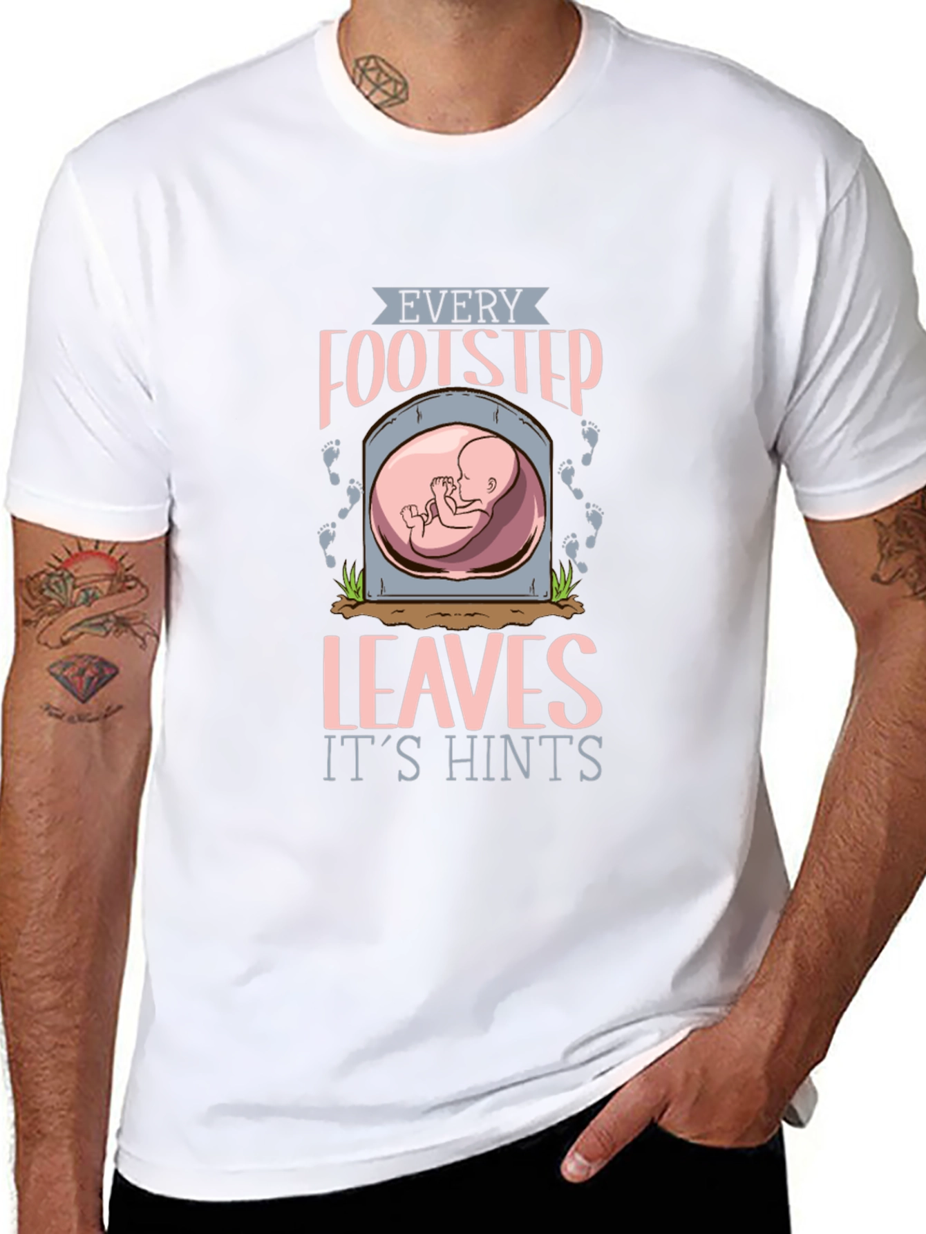 Every Footstep Leaves Its Hints T-Shirt