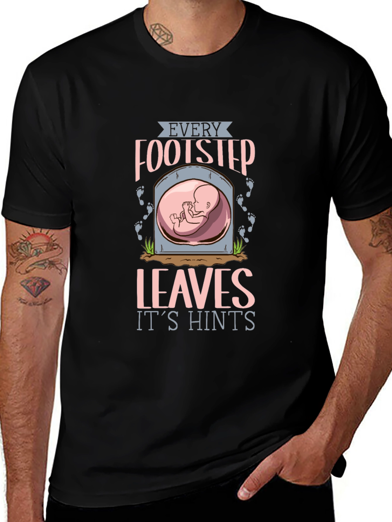 Every Footstep Leaves Its Hints T-Shirt