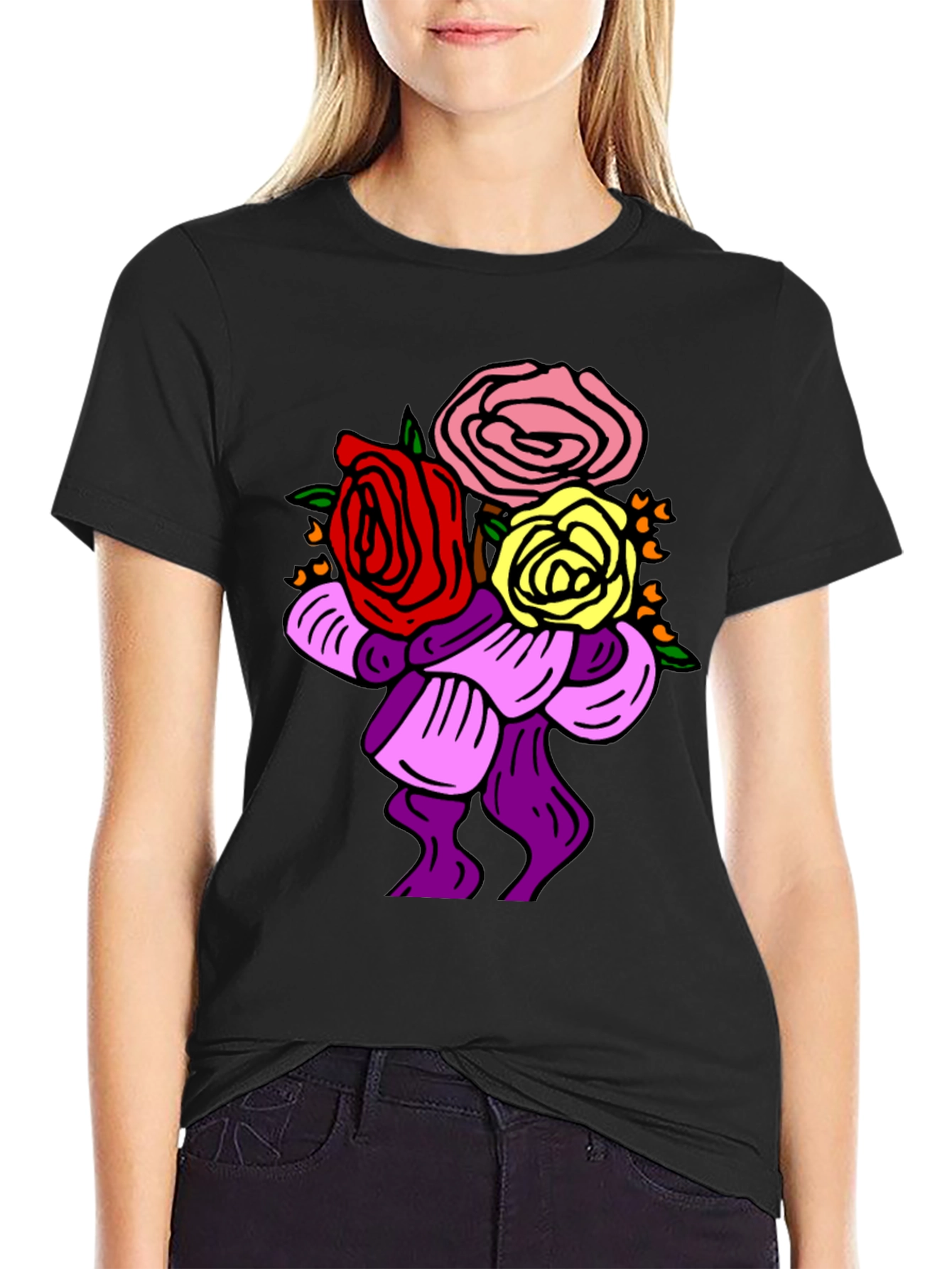 Floral Bouquet Graphic Tee