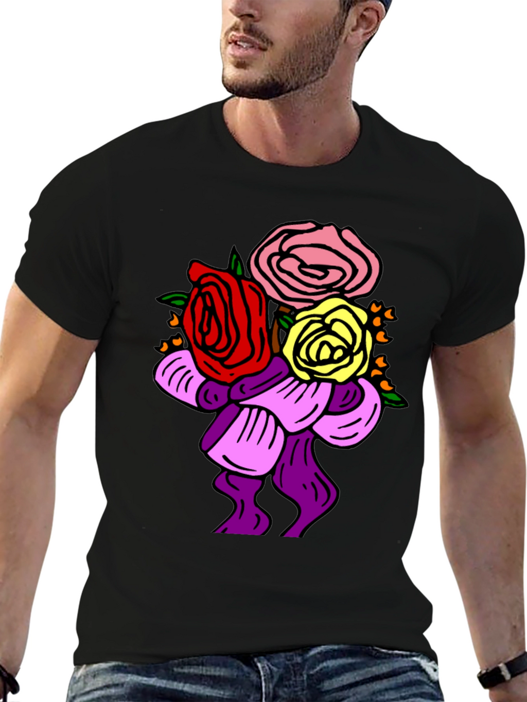 Floral Bouquet Graphic Tee