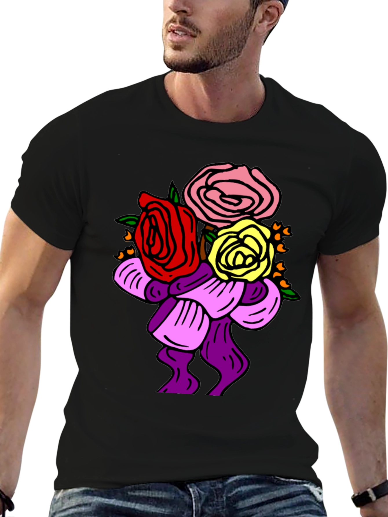 Floral Bouquet Graphic Tee