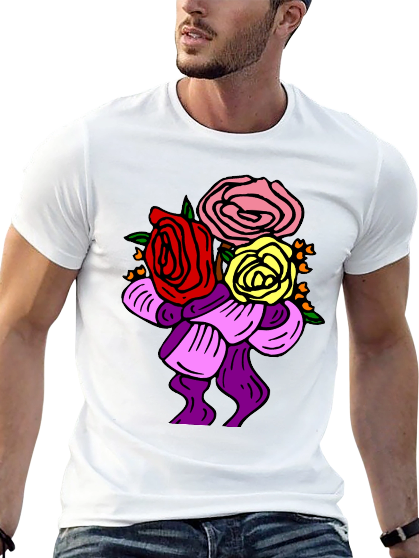Floral Bouquet Graphic Tee