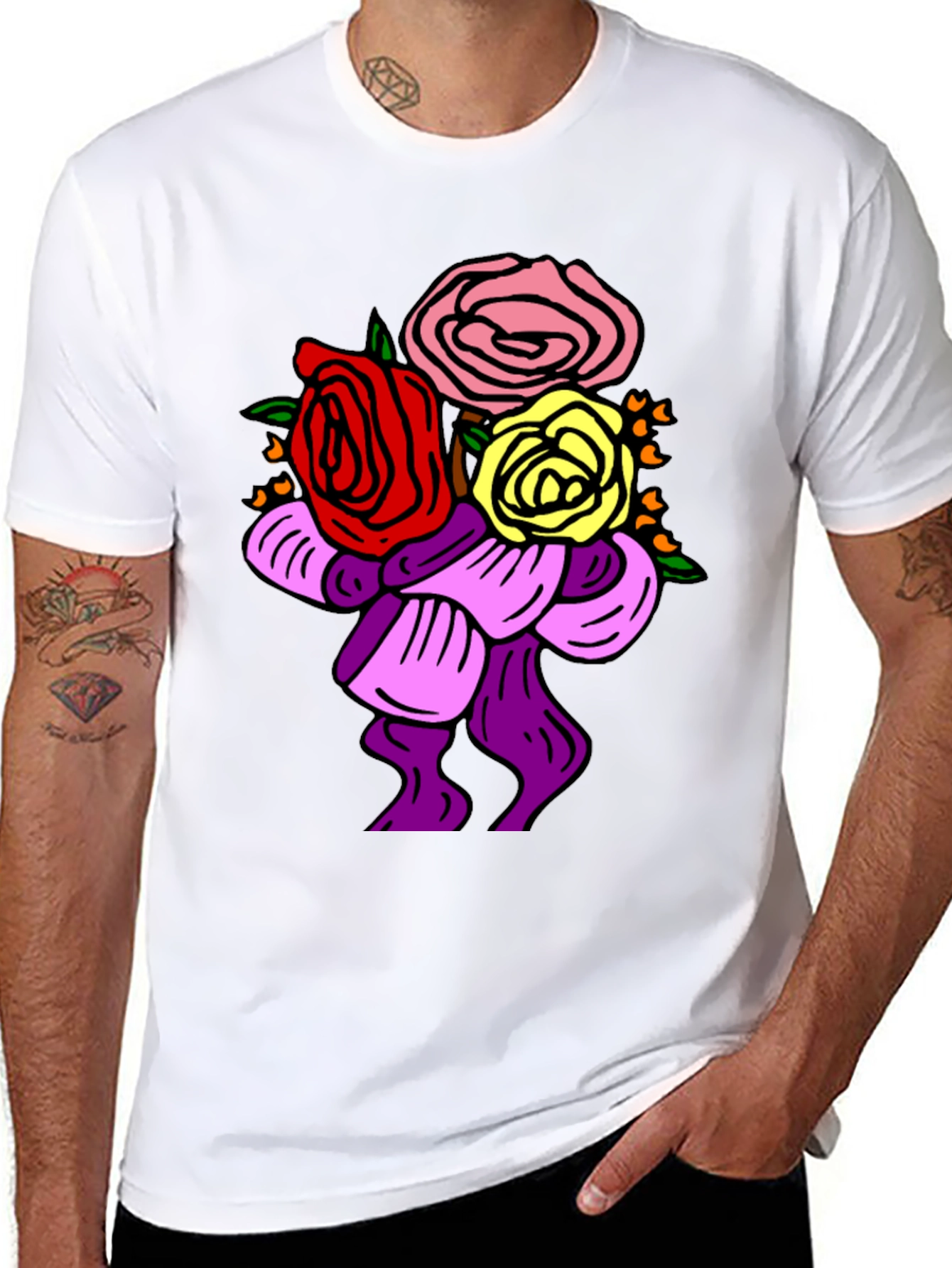 Floral Bouquet Graphic Tee