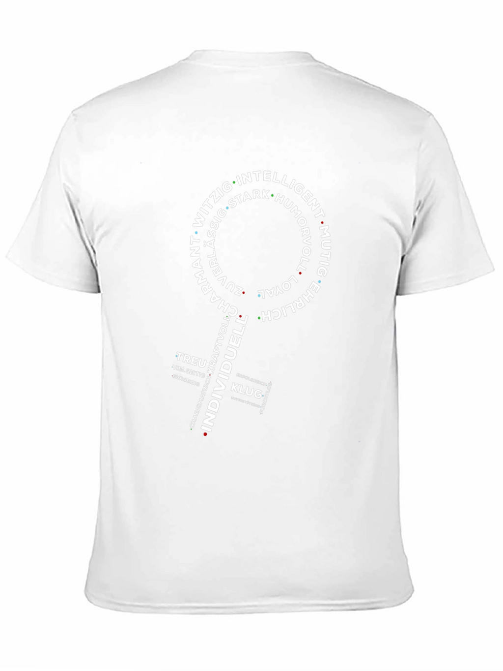 Empowering Individuality Tee - German Word Art