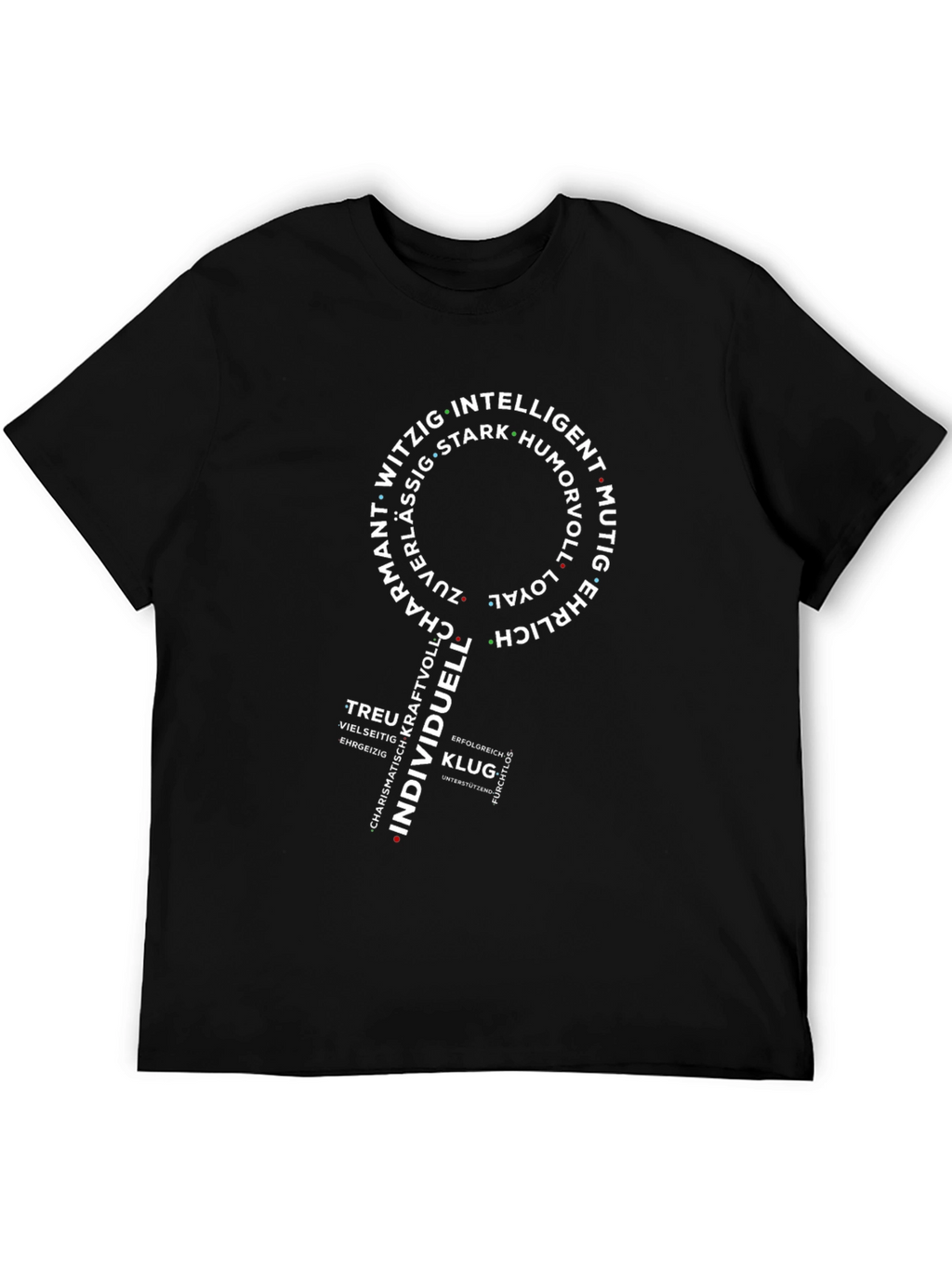 Empowering Individuality Tee - German Word Art