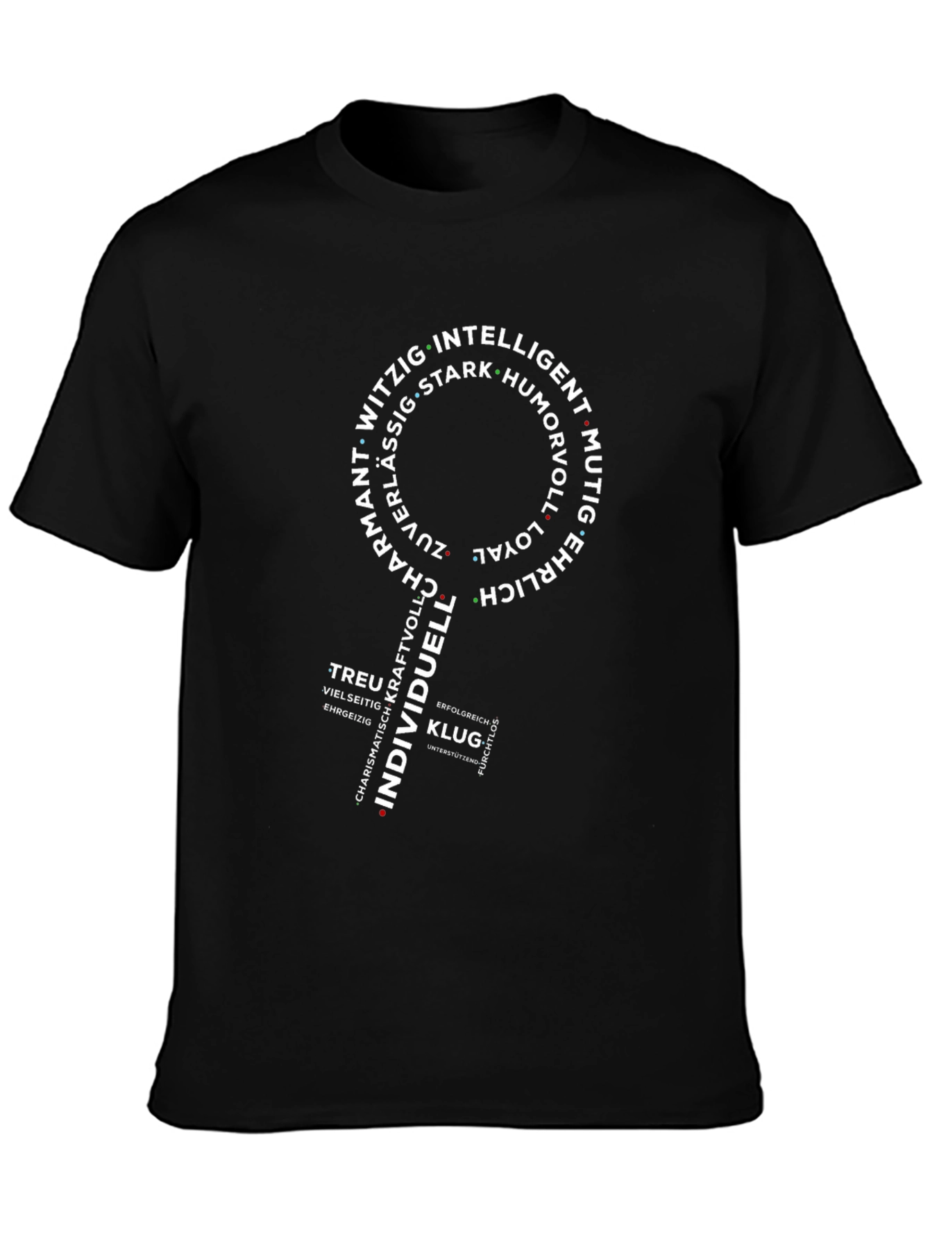 Empowering Individuality Tee - German Word Art
