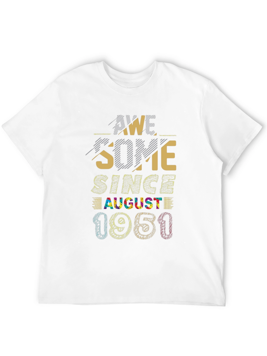 Awesome Since August 1981 T-Shirt