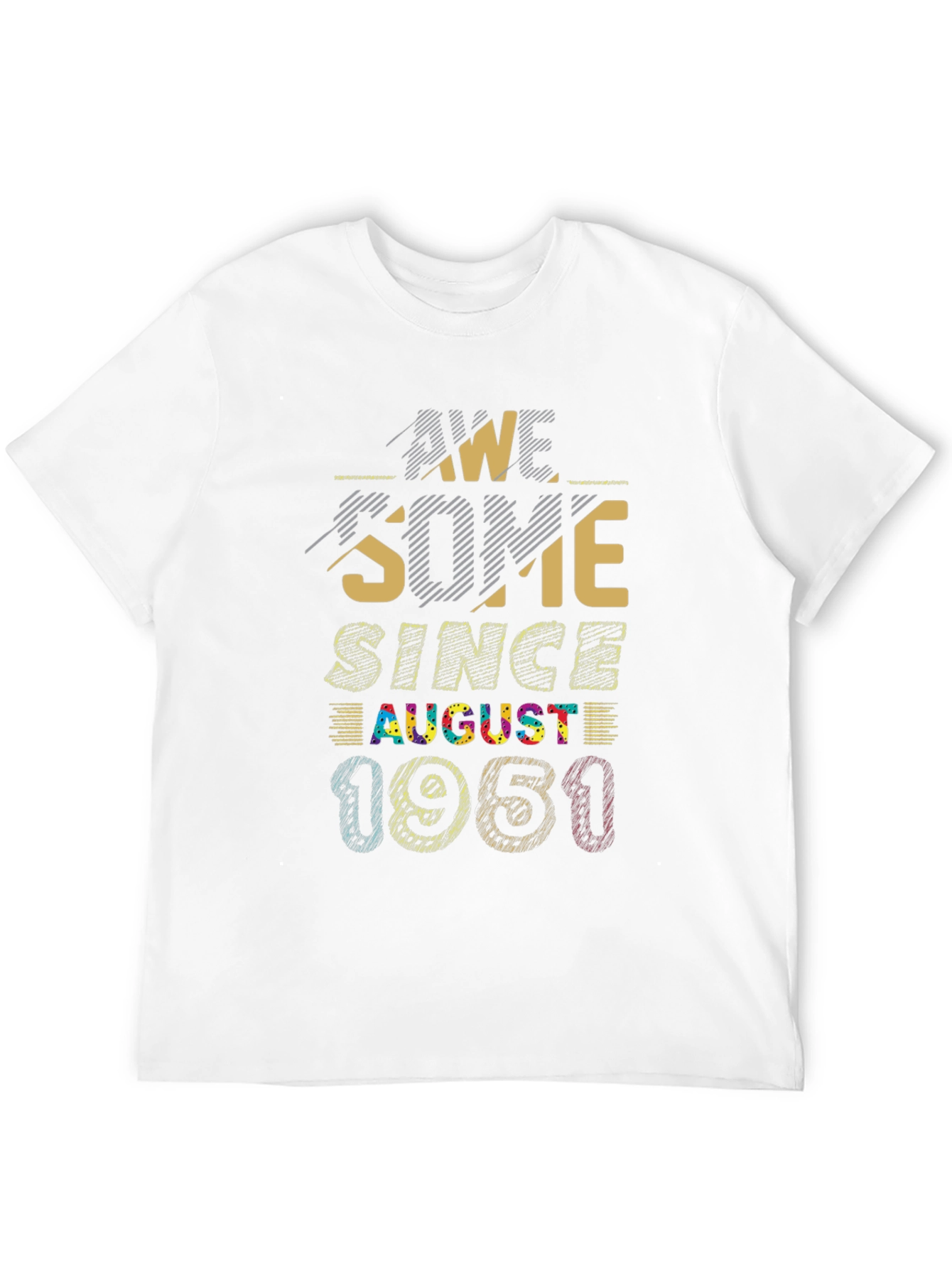Awesome Since August 1981 T-Shirt