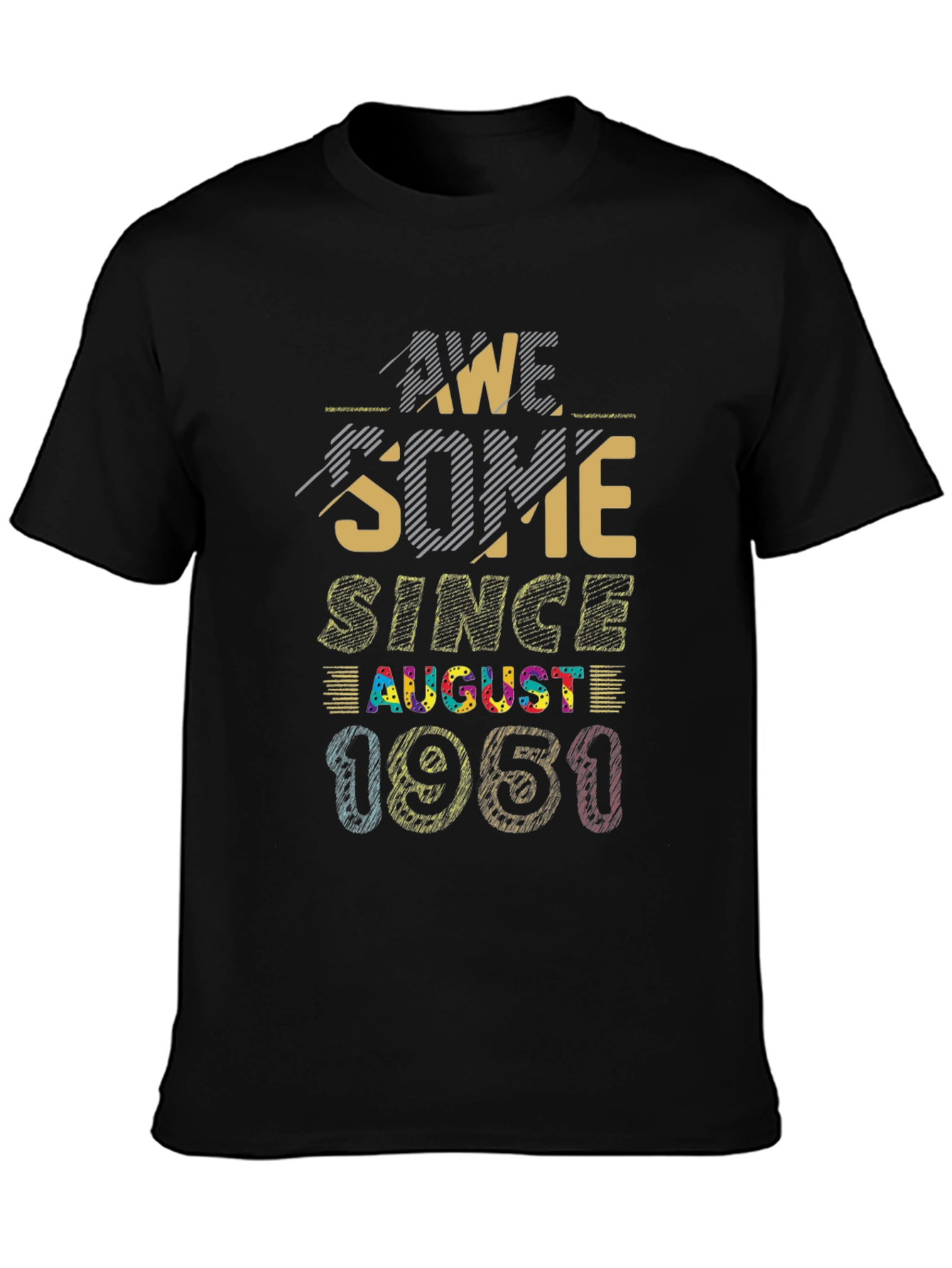 Awesome Since August 1981 T-Shirt