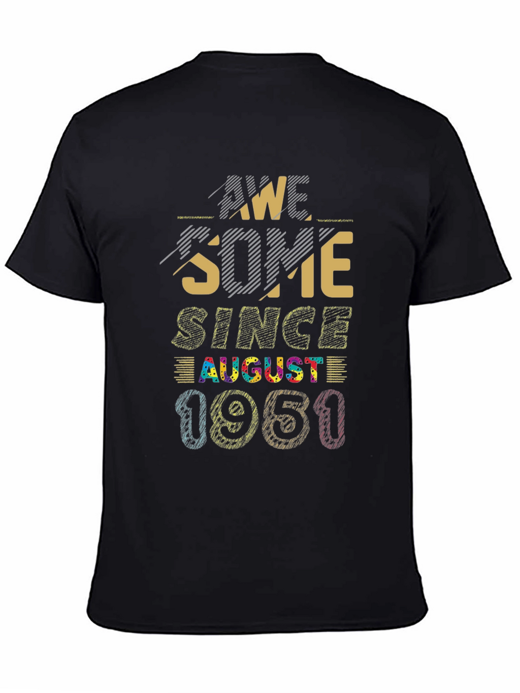 Awesome Since August 1981 T-Shirt